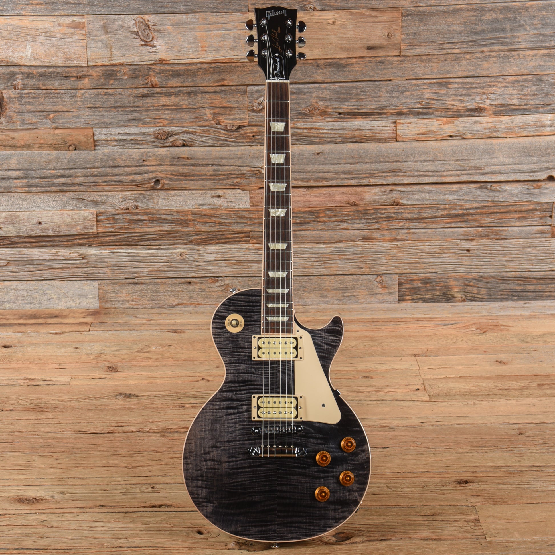 Gibson Les Paul Standard T Transparent Black 2016 Electric Guitars / Solid Body