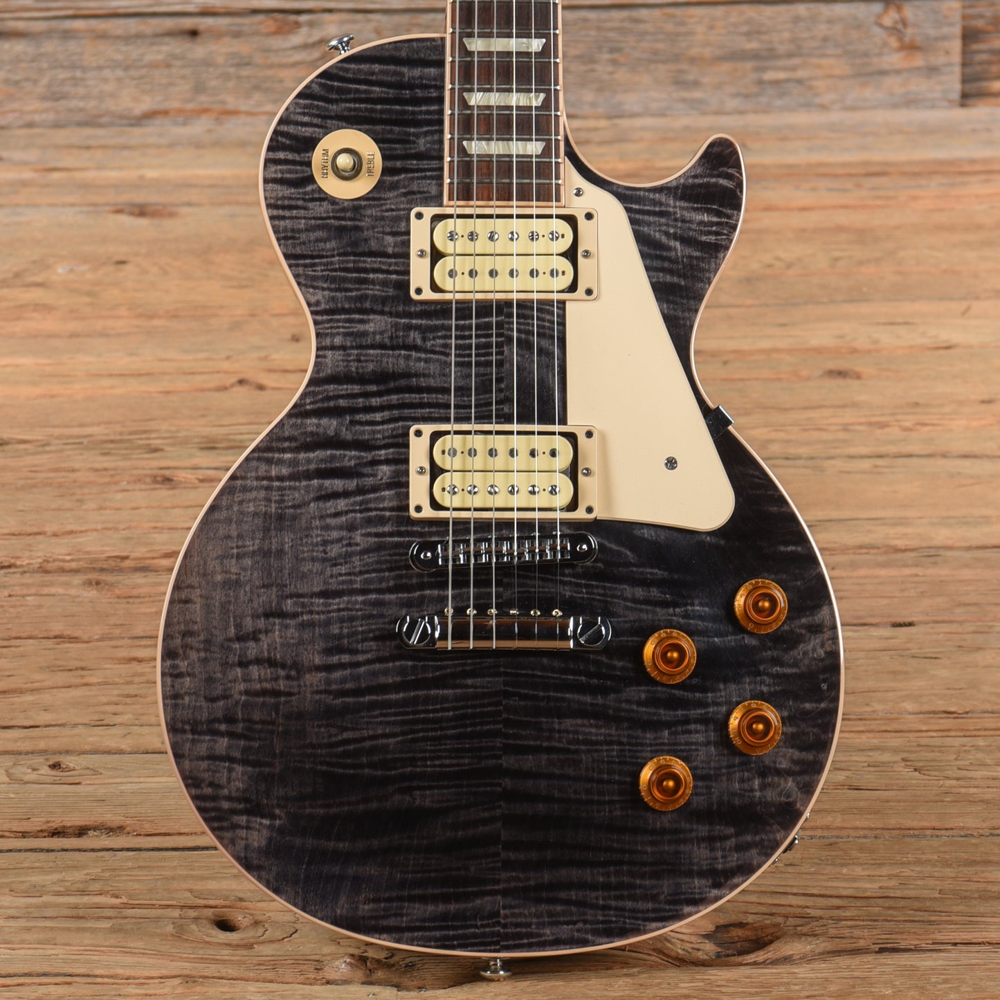 Gibson Les Paul Standard T Transparent Black 2016 Electric Guitars / Solid Body