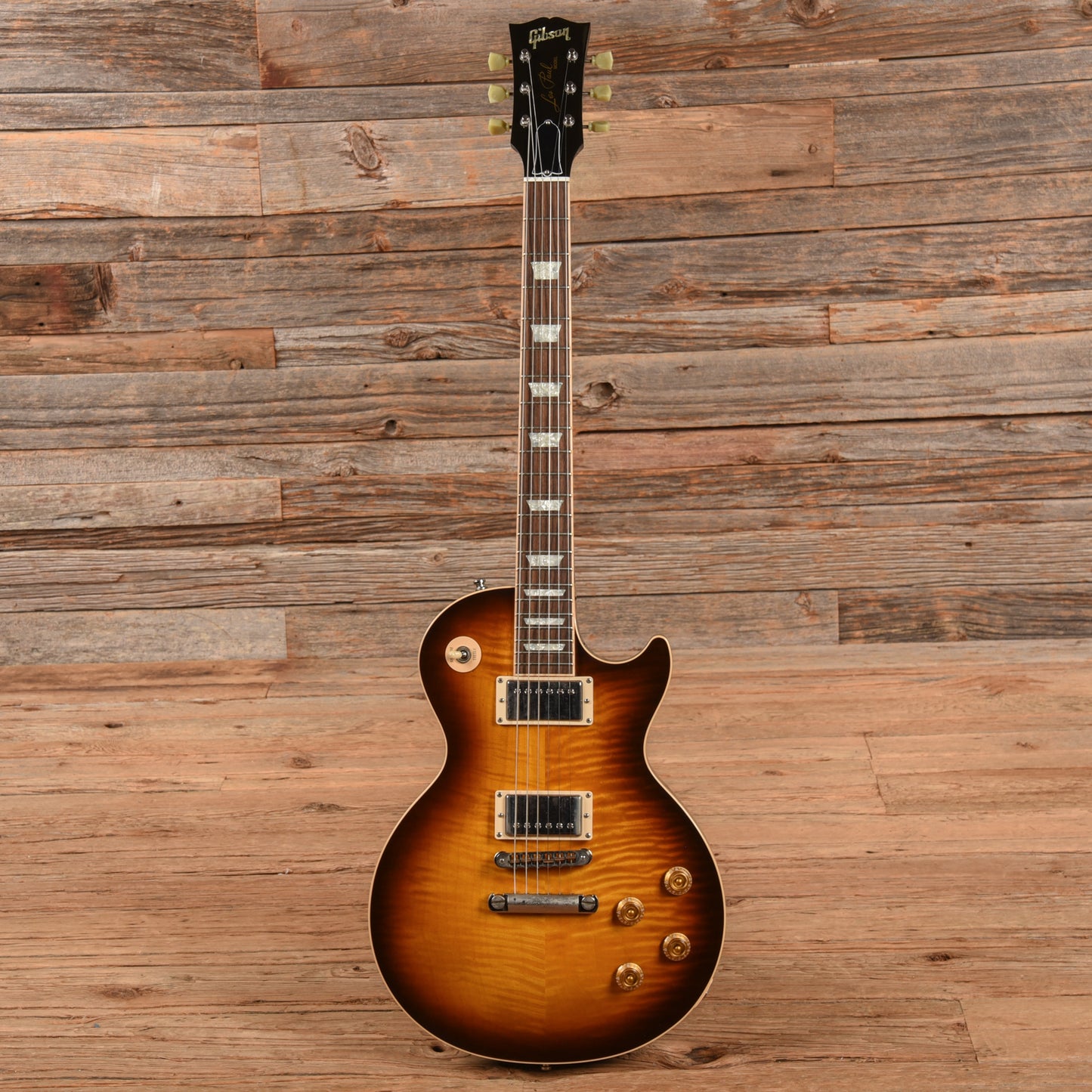 Gibson Les Paul Standard w/ 60's Neck Desert Burst 2004 Electric Guitars / Solid Body
