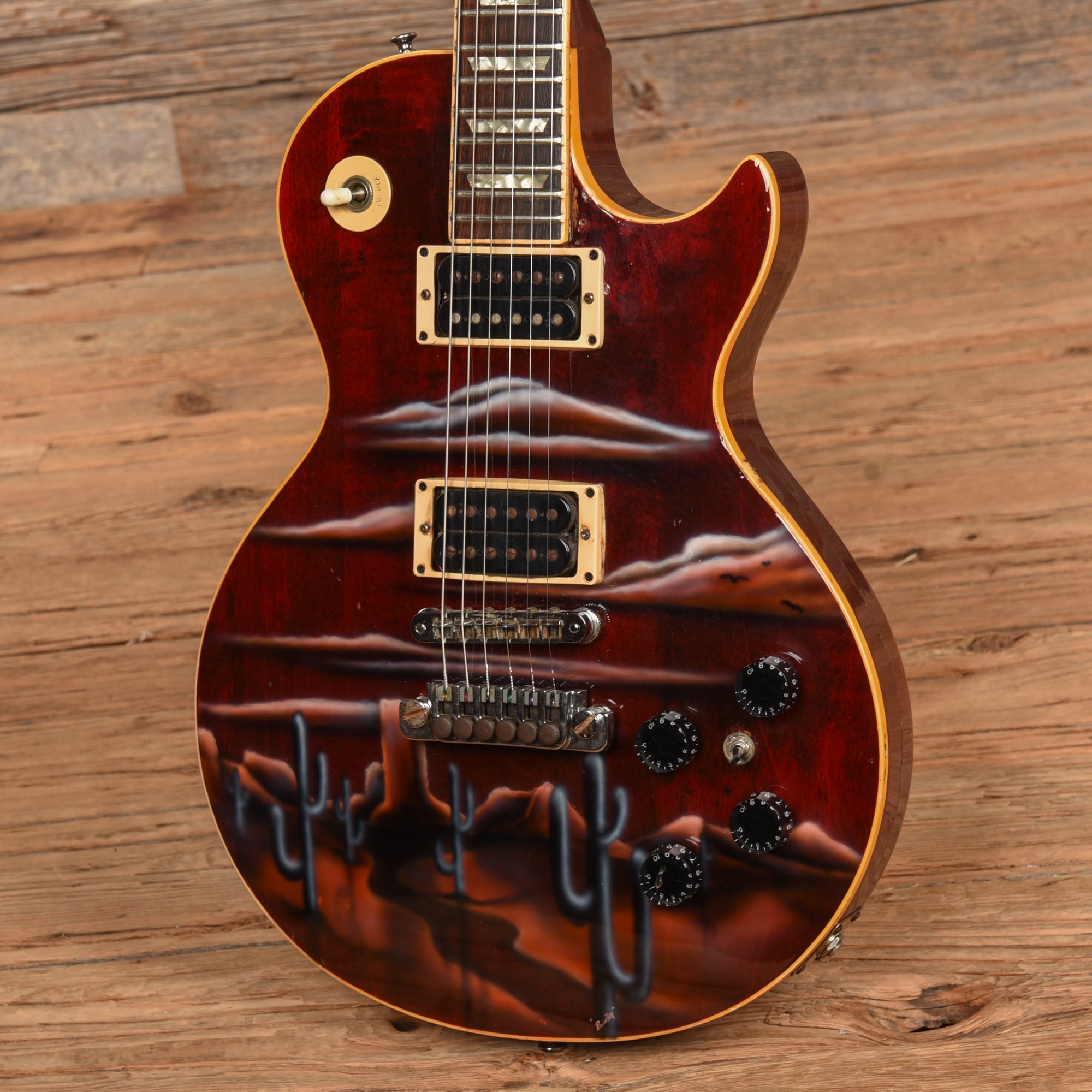 Gibson Les Paul Standard Wine Red 1976 Electric Guitars / Solid Body