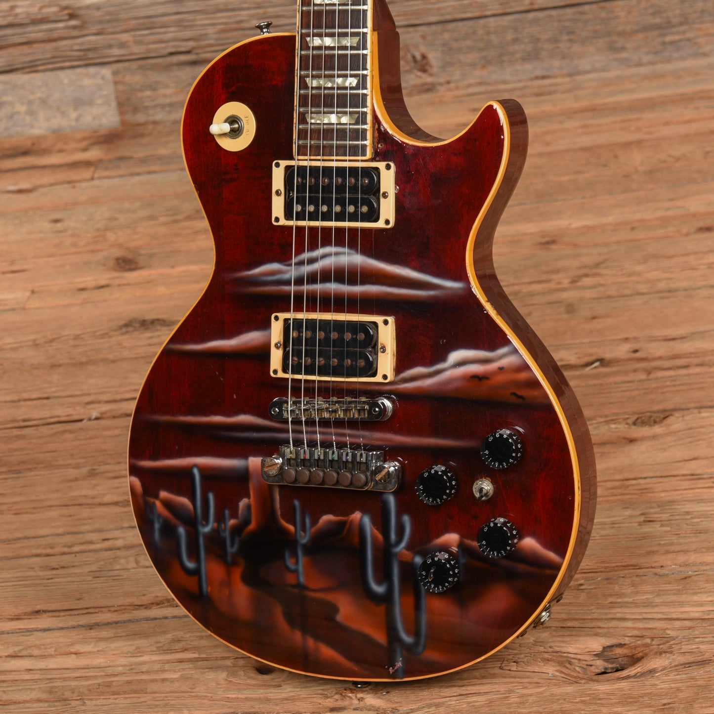 Gibson Les Paul Standard Wine Red 1976 Electric Guitars / Solid Body