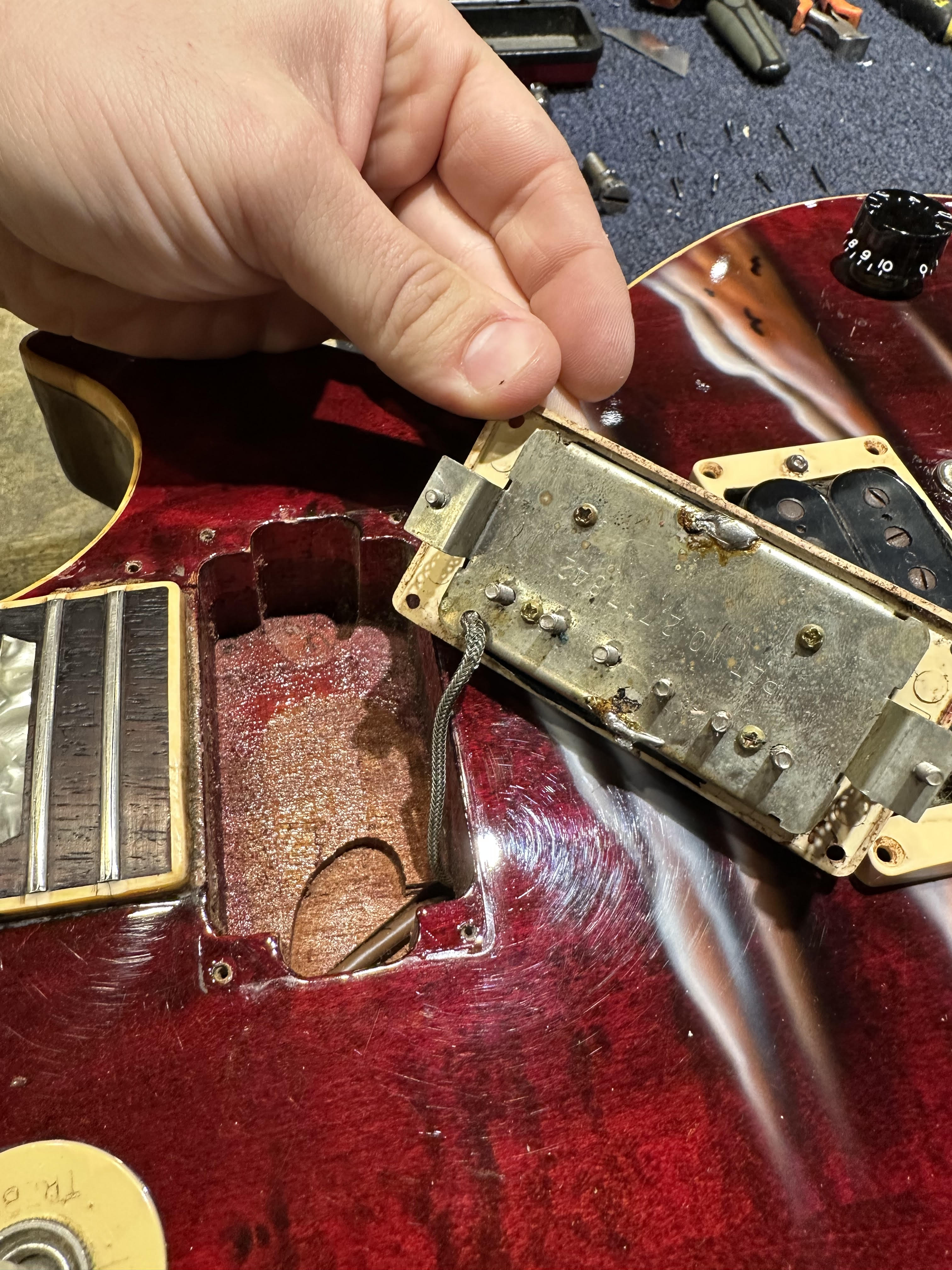 Gibson Les Paul Standard Wine Red 1976 Electric Guitars / Solid Body