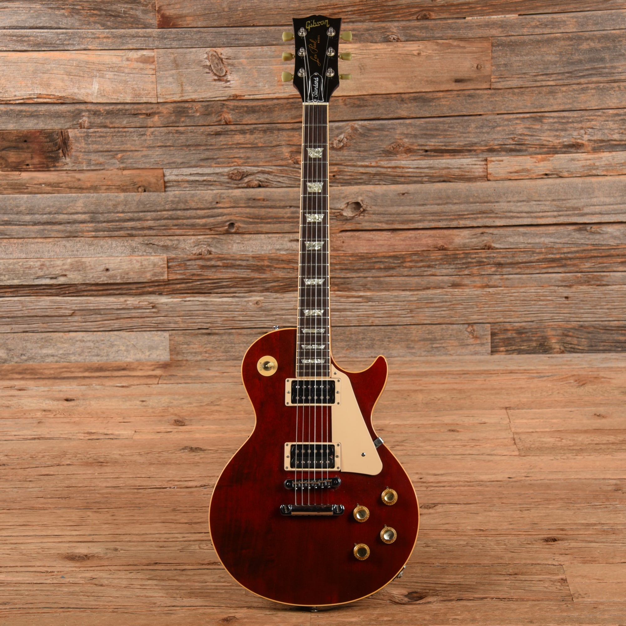 Gibson Les Paul Standard Wine Red 1976 Electric Guitars / Solid Body