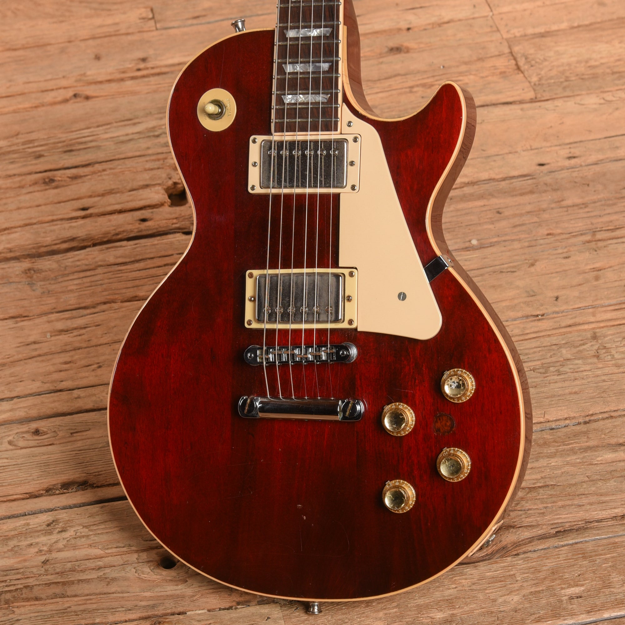 Gibson Les Paul Standard Wine Red 1976 Electric Guitars / Solid Body