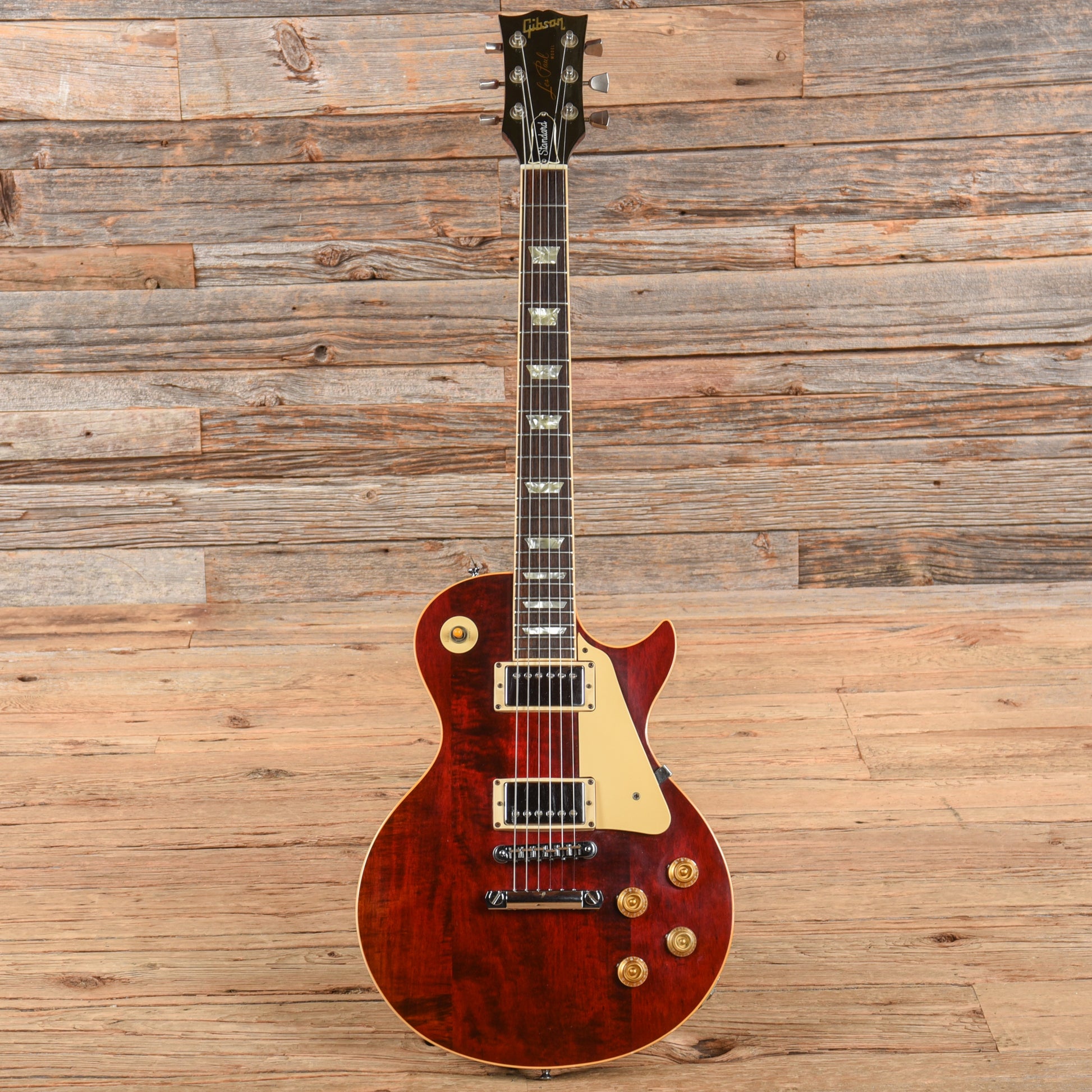 Gibson Les Paul Standard Wine Red 1980 Electric Guitars / Solid Body