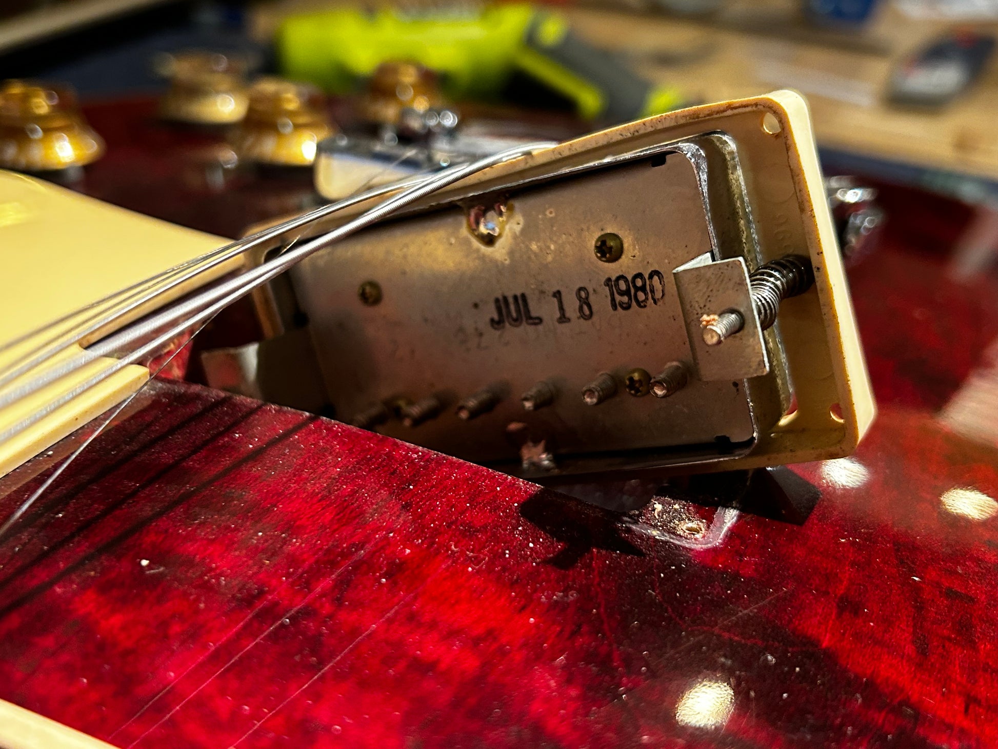 Gibson Les Paul Standard Wine Red 1980 Electric Guitars / Solid Body