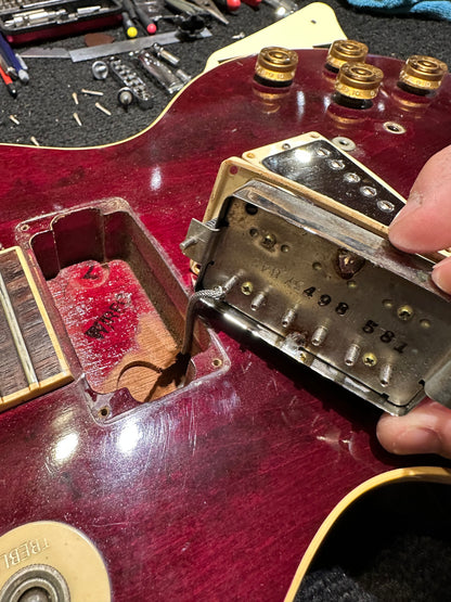 Gibson Les Paul Standard Wine Red 1981 Electric Guitars / Solid Body