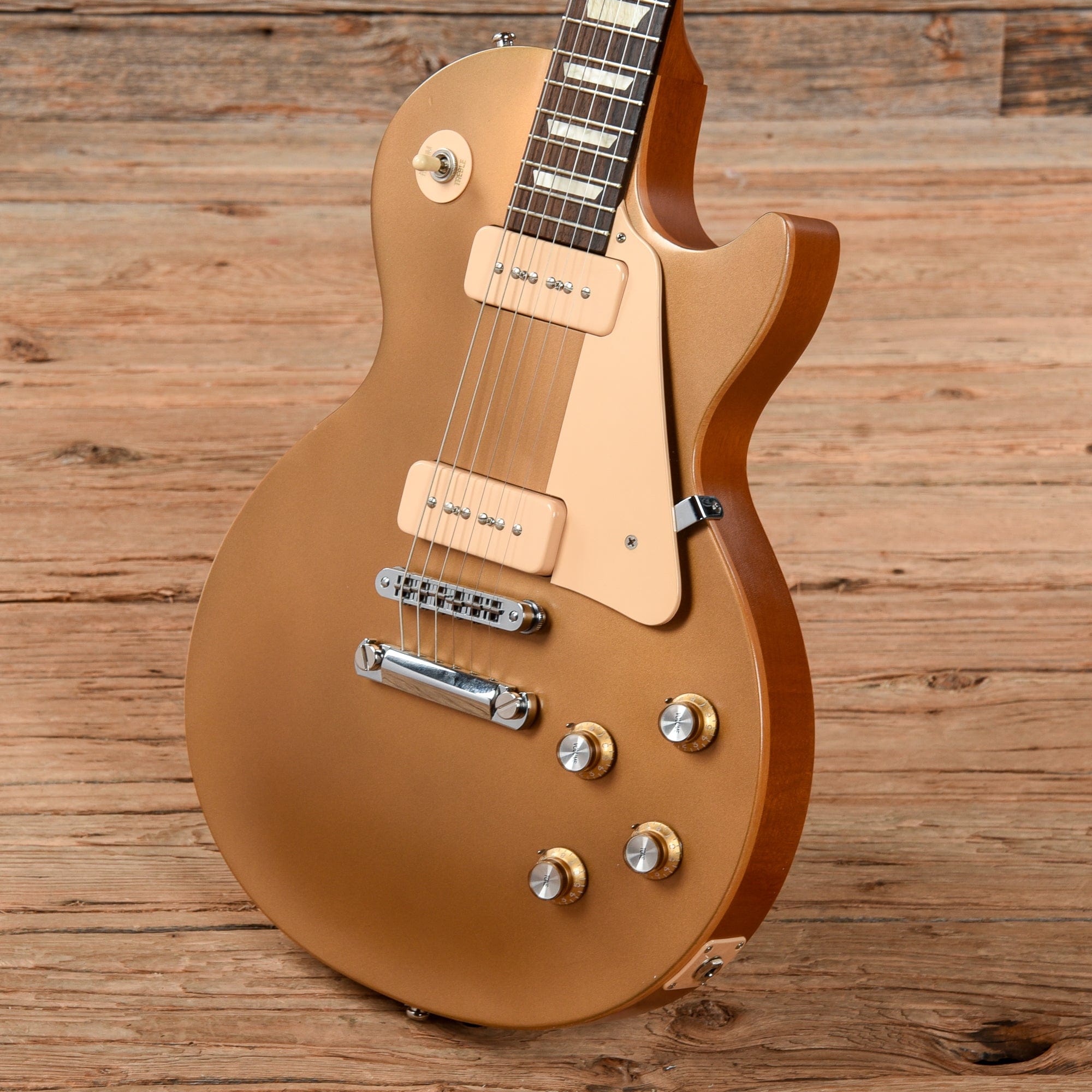 Gibson Les Paul Studio '60s Tribute Satin Goldtop 2011 – Chicago