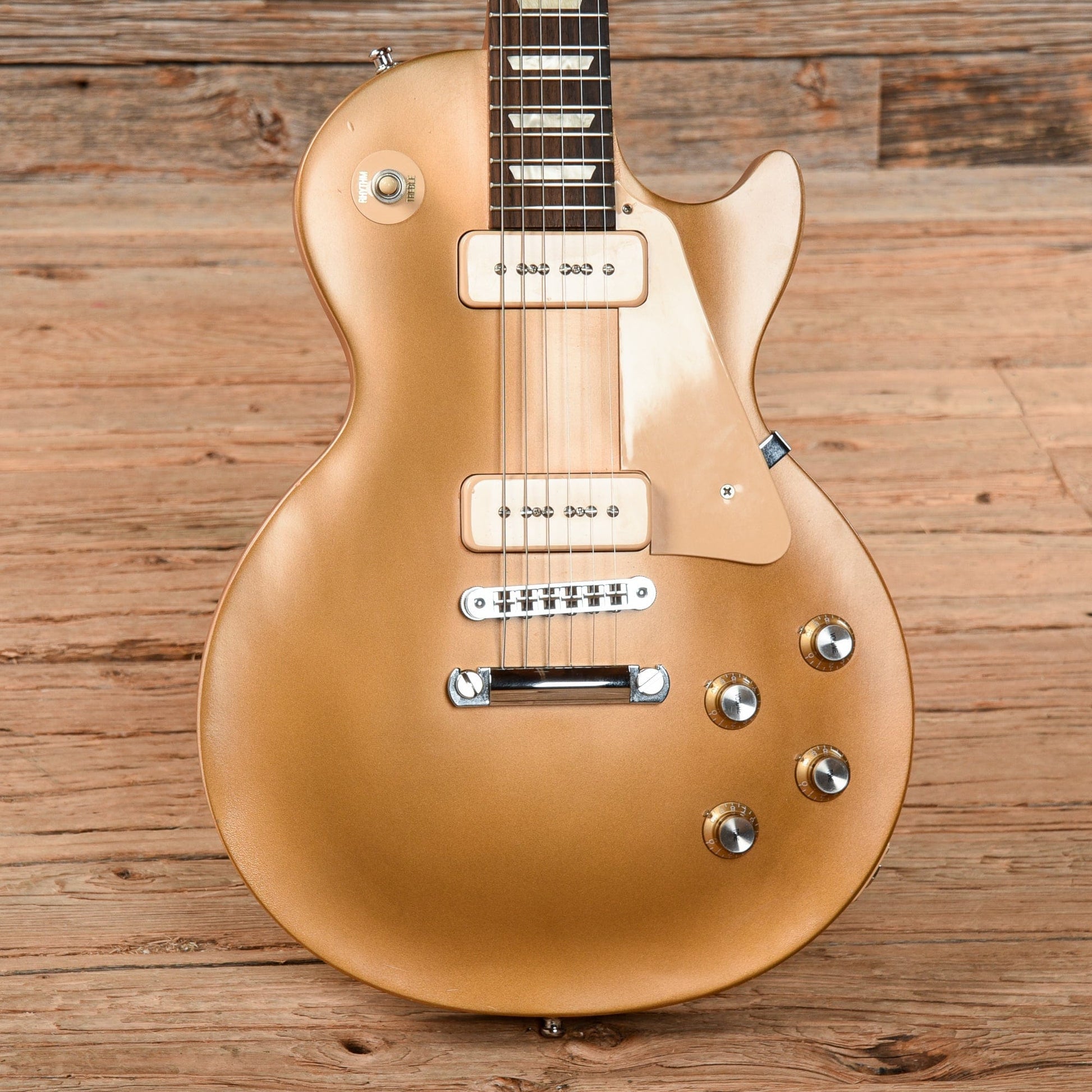 Gibson Les Paul Studio '60s Tribute Satin Goldtop 2011 Electric Guitars / Solid Body