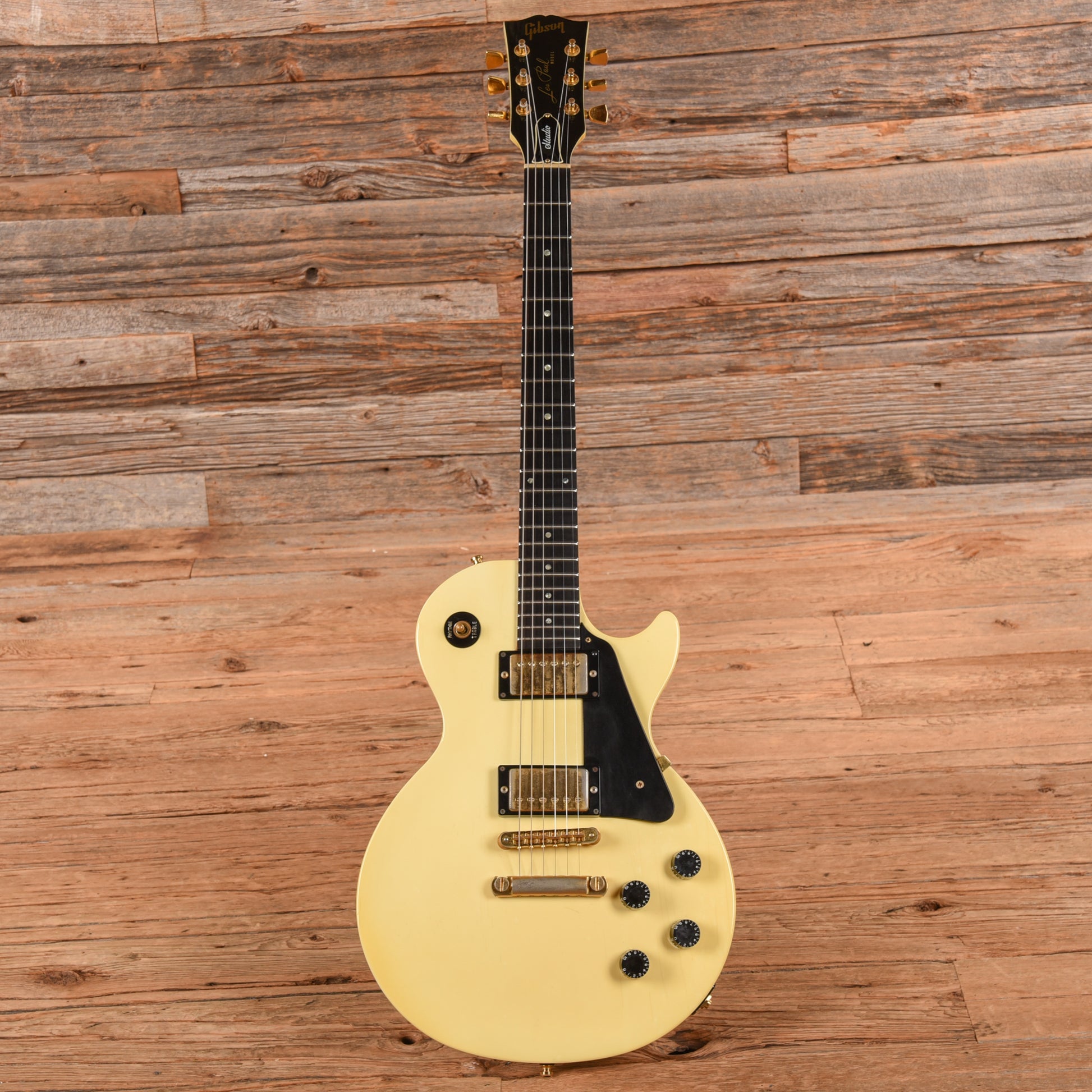 Gibson Les Paul Studio Alpine White 1989 Electric Guitars / Solid Body