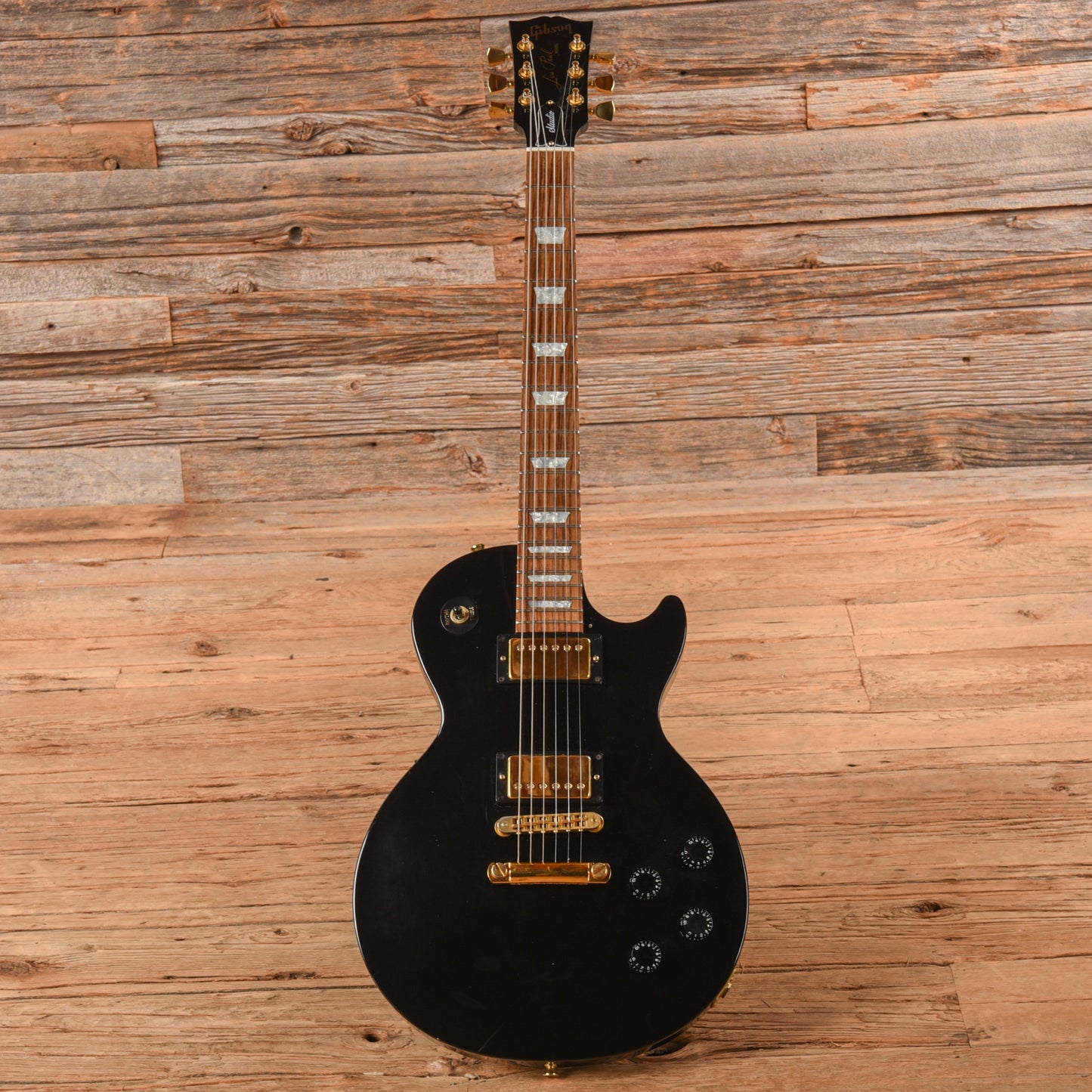 Gibson Les Paul Studio Ebony 2002 Electric Guitars / Solid Body