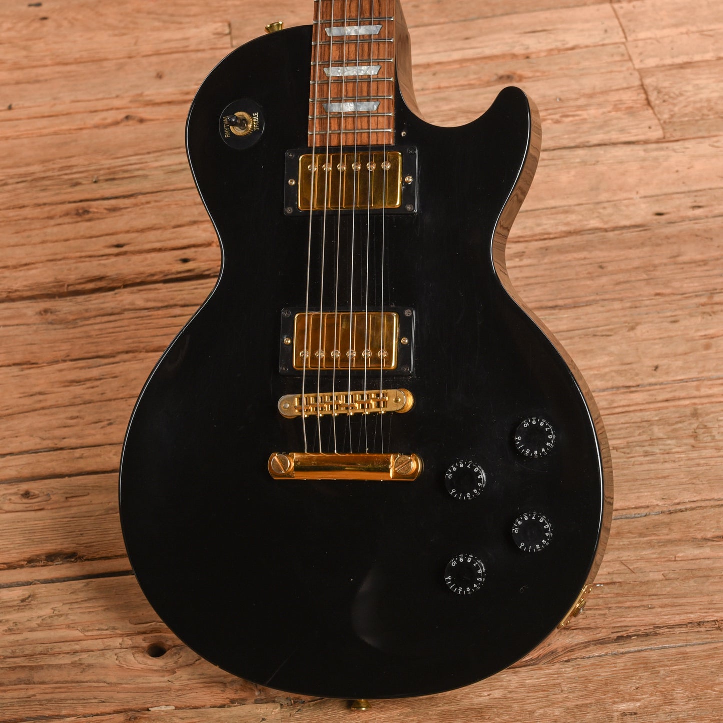 Gibson Les Paul Studio Ebony 2002 Electric Guitars / Solid Body