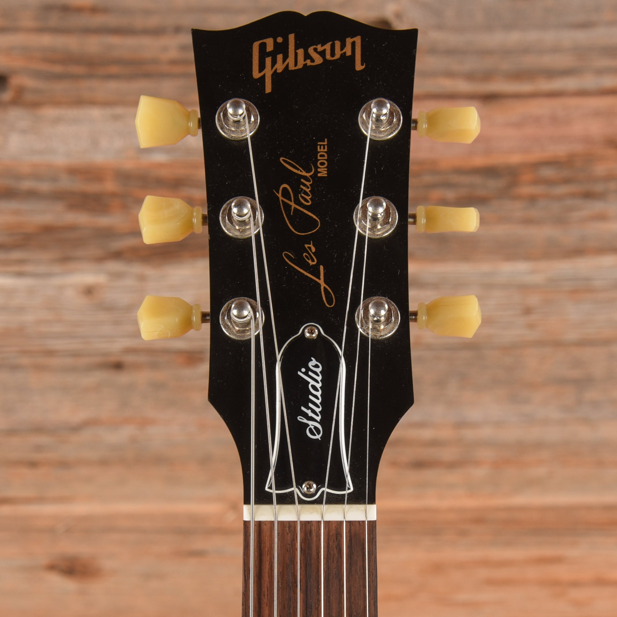 Gibson Les Paul Studio Faded Worn Ebony 2010 Electric Guitars / Solid Body