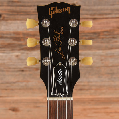 Gibson Les Paul Studio Faded Worn Ebony 2010 Electric Guitars / Solid Body