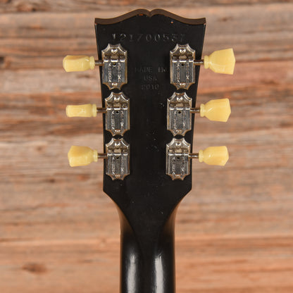 Gibson Les Paul Studio Faded Worn Ebony 2010 Electric Guitars / Solid Body