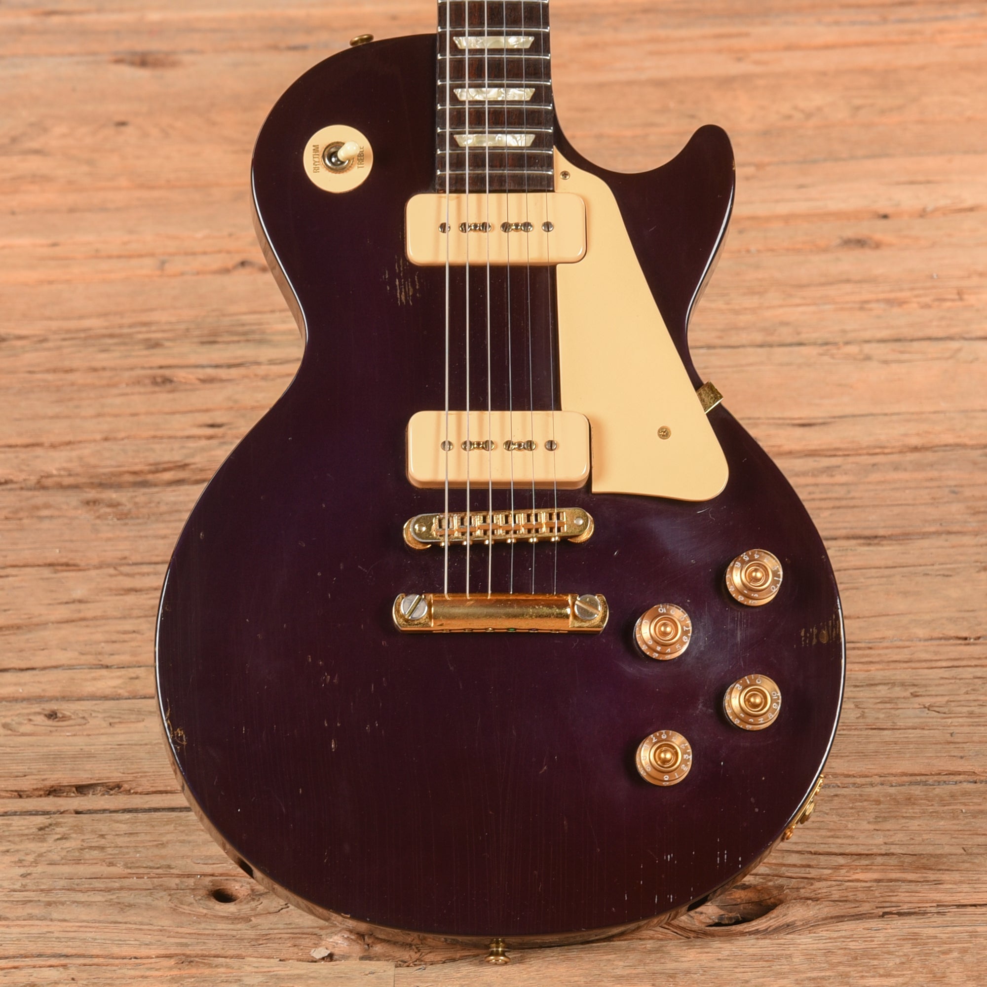 ギター Gibson Les Paul Studio GEMSeriesEmerald Gibson Les Paul Studio Gem Series Amethyst 1997 – Chicago Music
