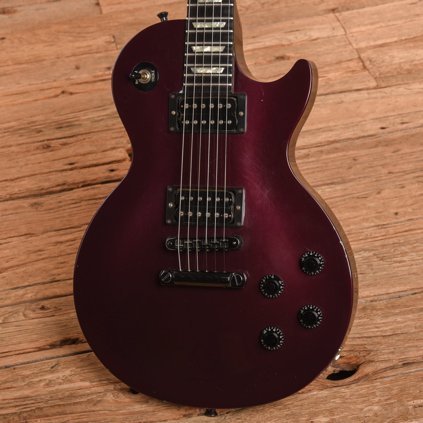 Gibson Les Paul Studio Lite Purple Metallic Refin 1992 Electric Guitars / Solid Body