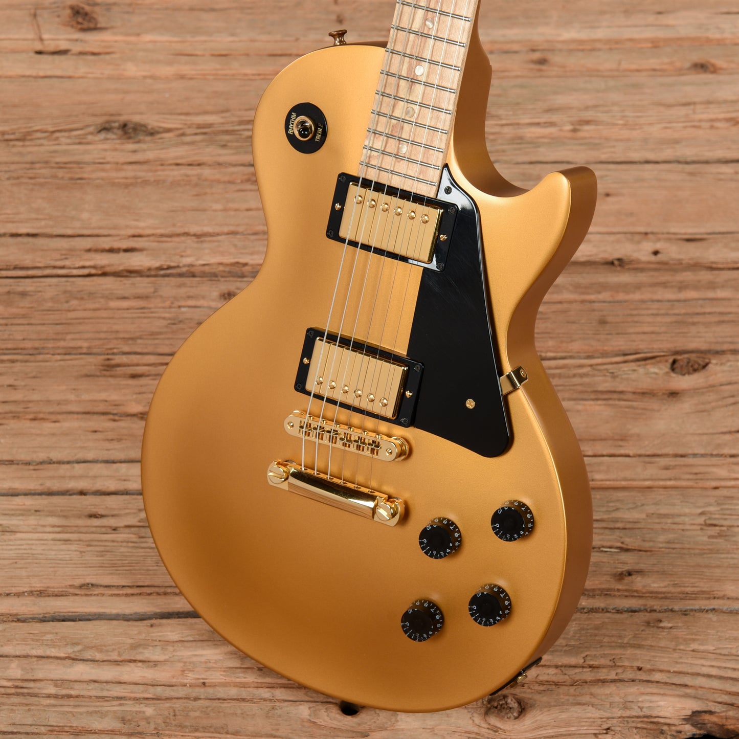 Gibson Les Paul Studio Raw Satin Gold 2009 Electric Guitars / Solid Body