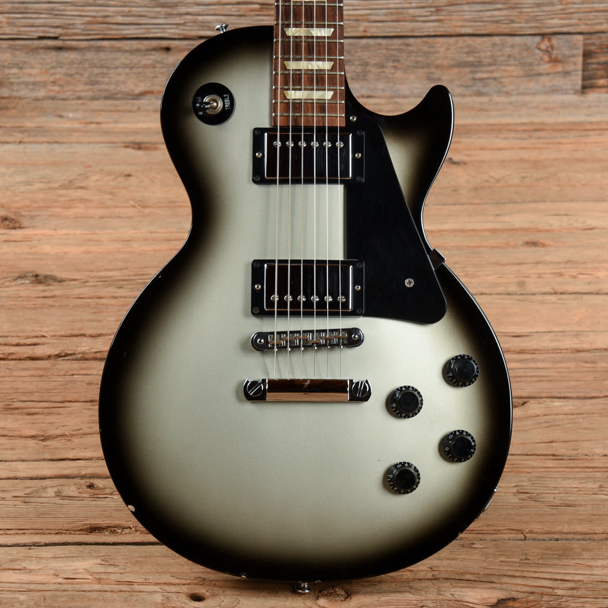 Gibson Les Paul Studio Silverburst 2010 Electric Guitars / Solid Body