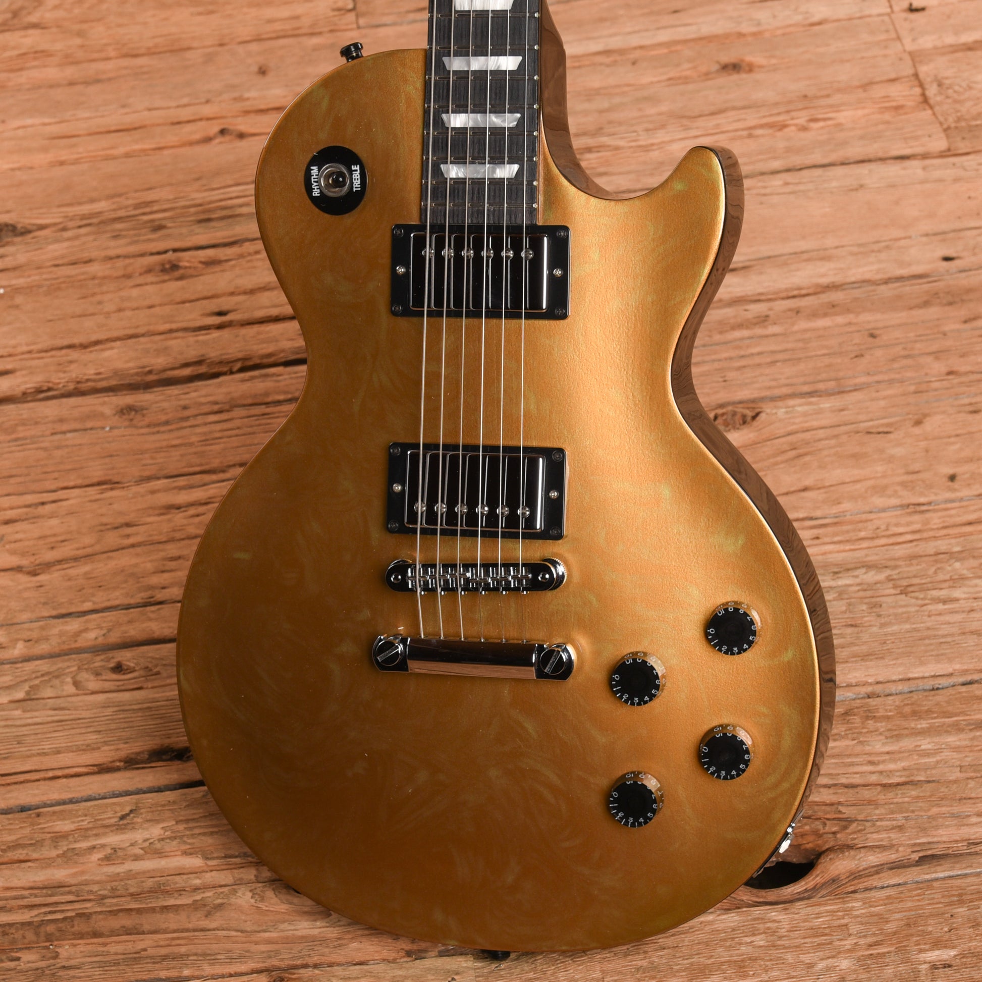 Gibson Les Paul Studio Swirl Gold 2011 Electric Guitars / Solid Body