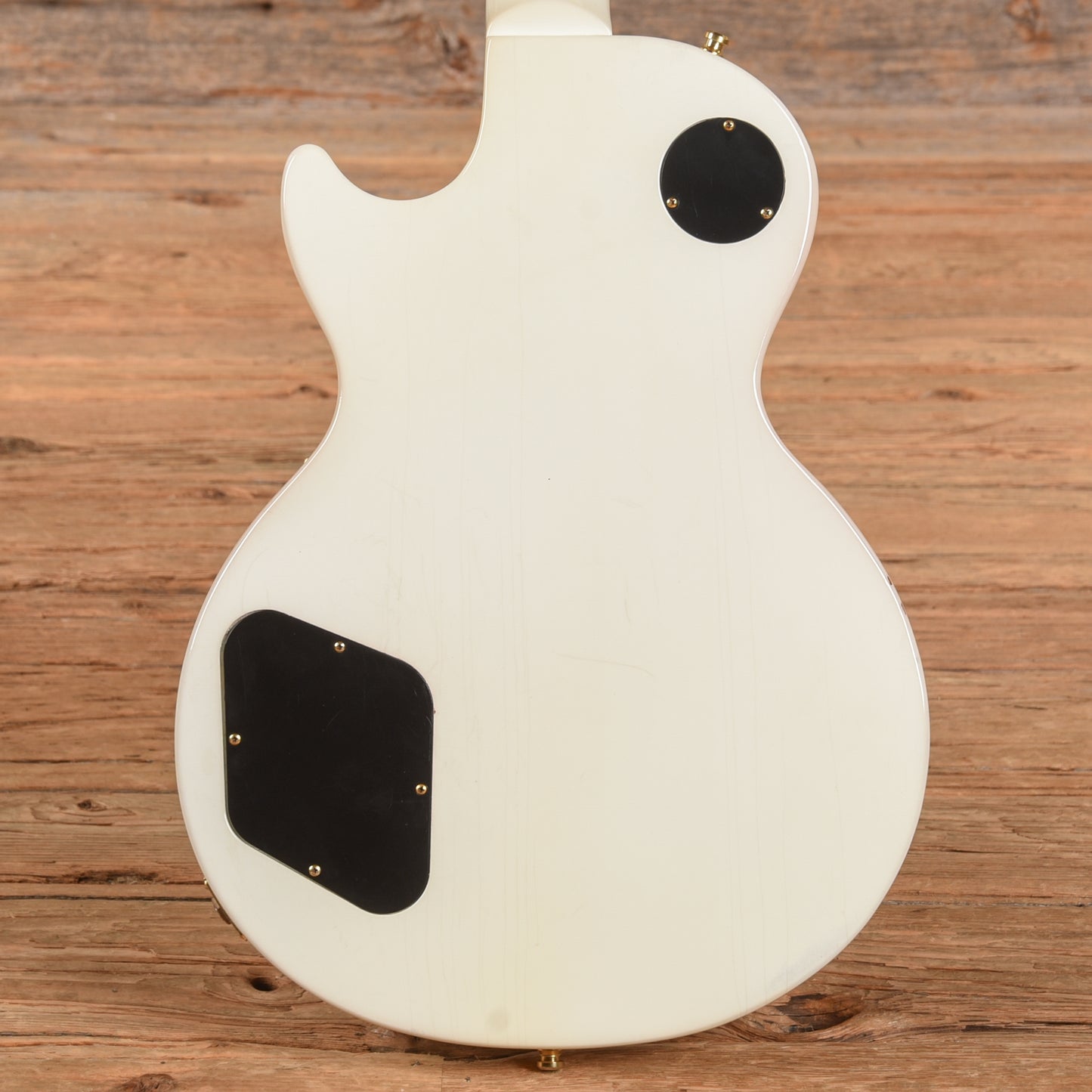 Gibson Les Paul Studio White 2011 Electric Guitars / Solid Body
