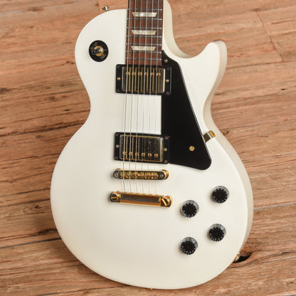 Gibson Les Paul Studio White 2011 Electric Guitars / Solid Body