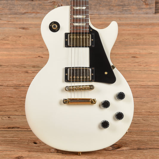 Gibson Les Paul Studio White 2011 Electric Guitars / Solid Body