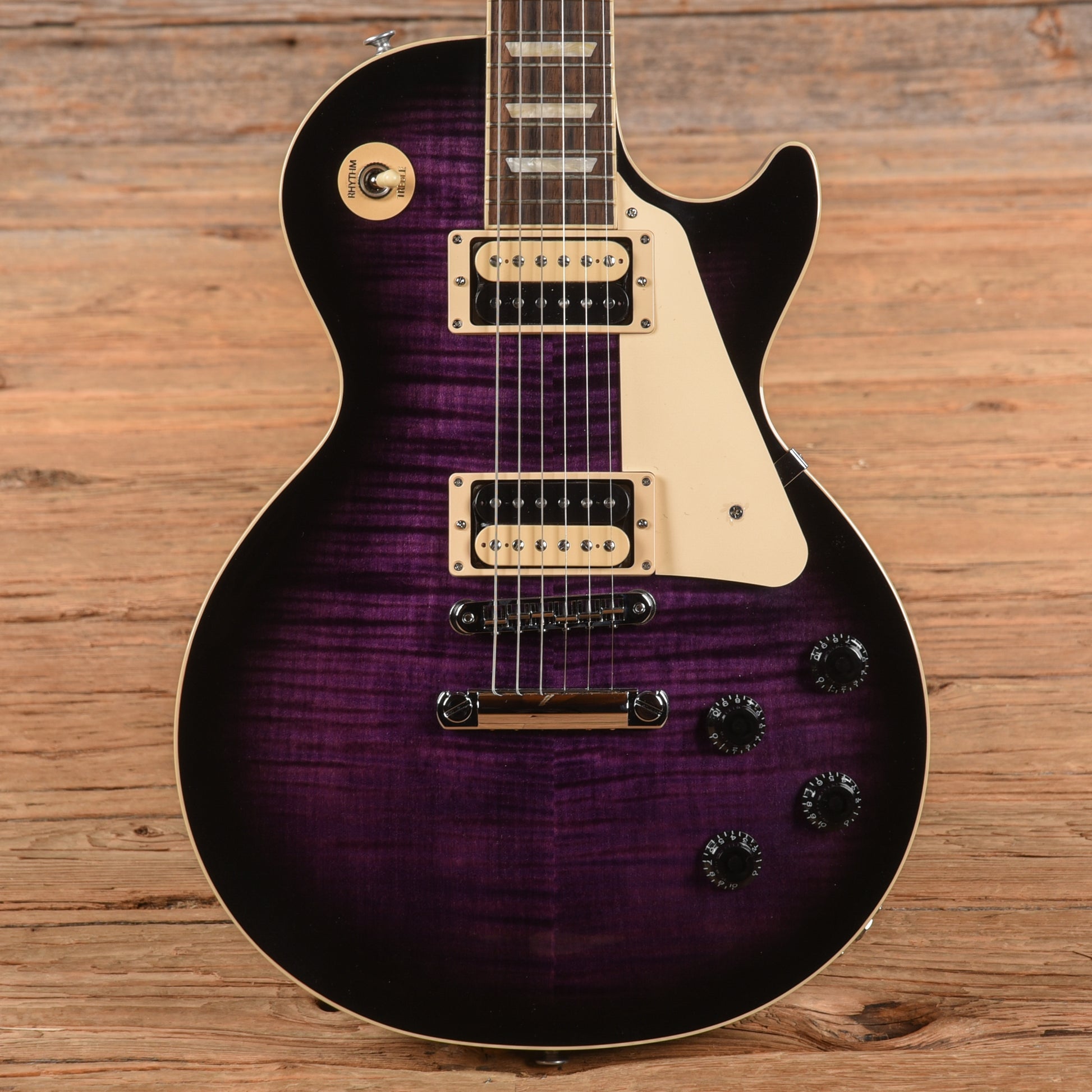 Gibson Les Paul Trad Pro V Purple Burst 2024 Electric Guitars / Solid Body