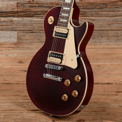 Gibson Les Paul Trad Pro V Satin Wine Red 2021 Electric Guitars / Solid Body