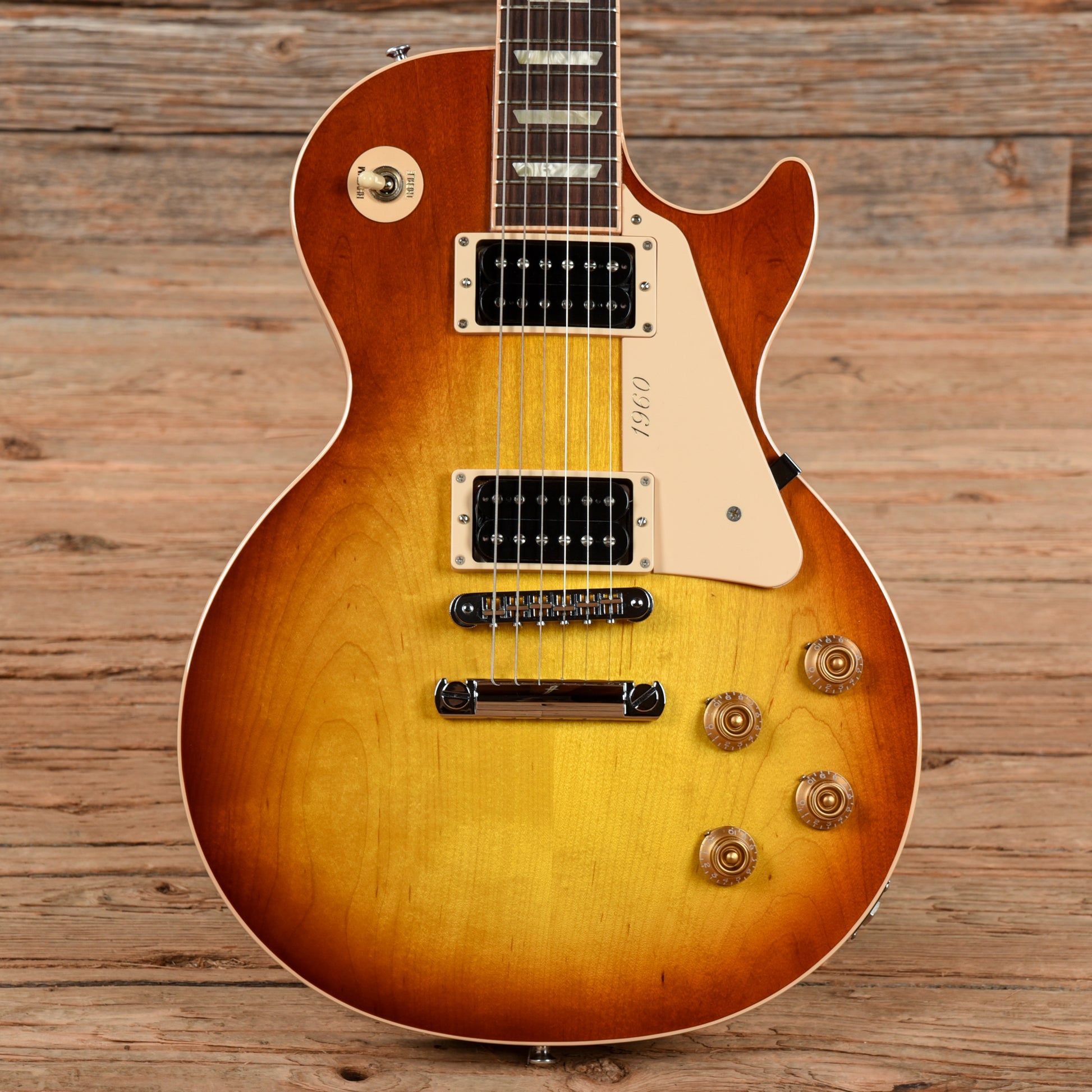 Gibson Les Paul Traditional 1960 Ice Tea Burst 2011 Electric Guitars / Solid Body