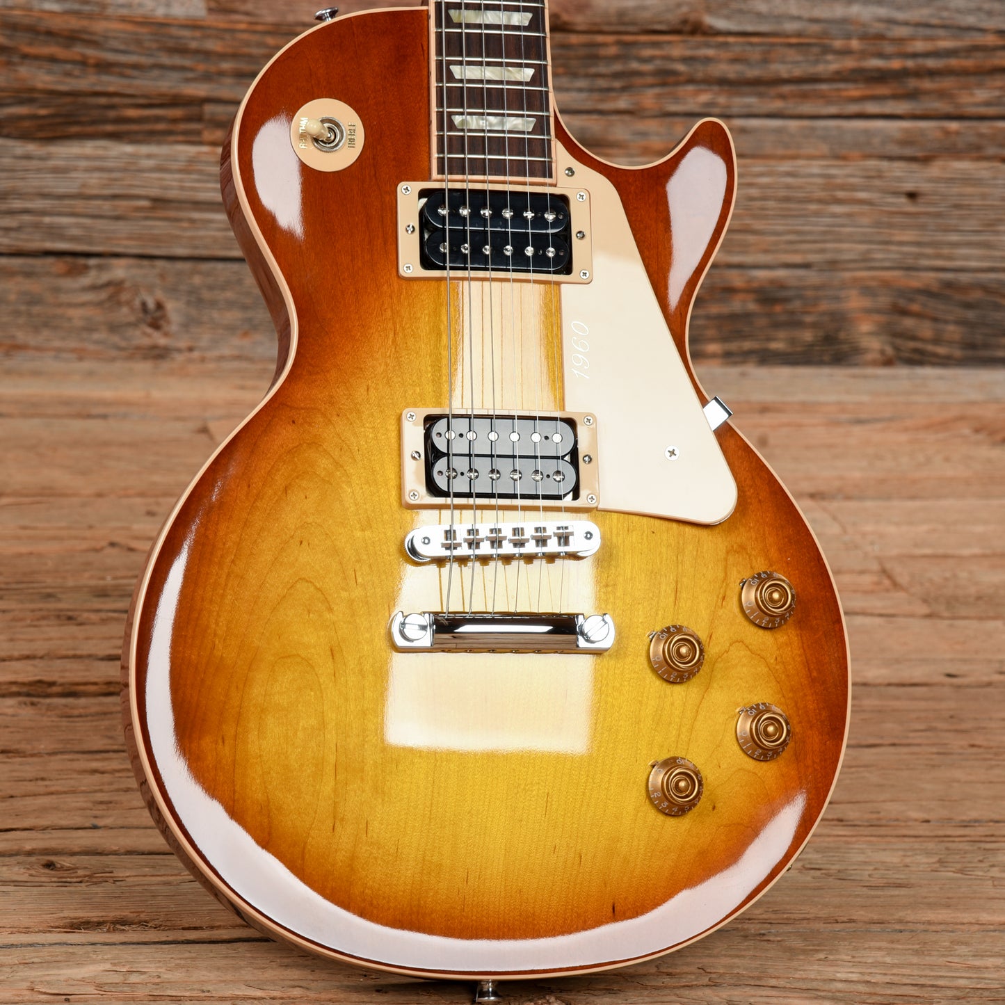 Gibson Les Paul Traditional 1960 Ice Tea Burst 2011 Electric Guitars / Solid Body
