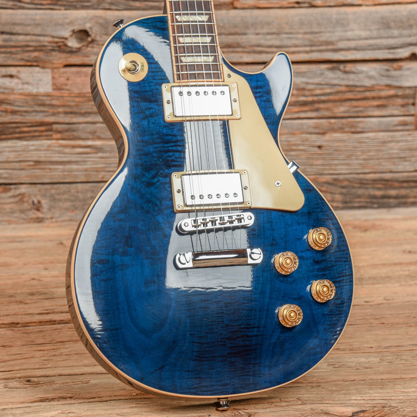 Gibson Les Paul Traditional Blue 2013 Electric Guitars / Solid Body