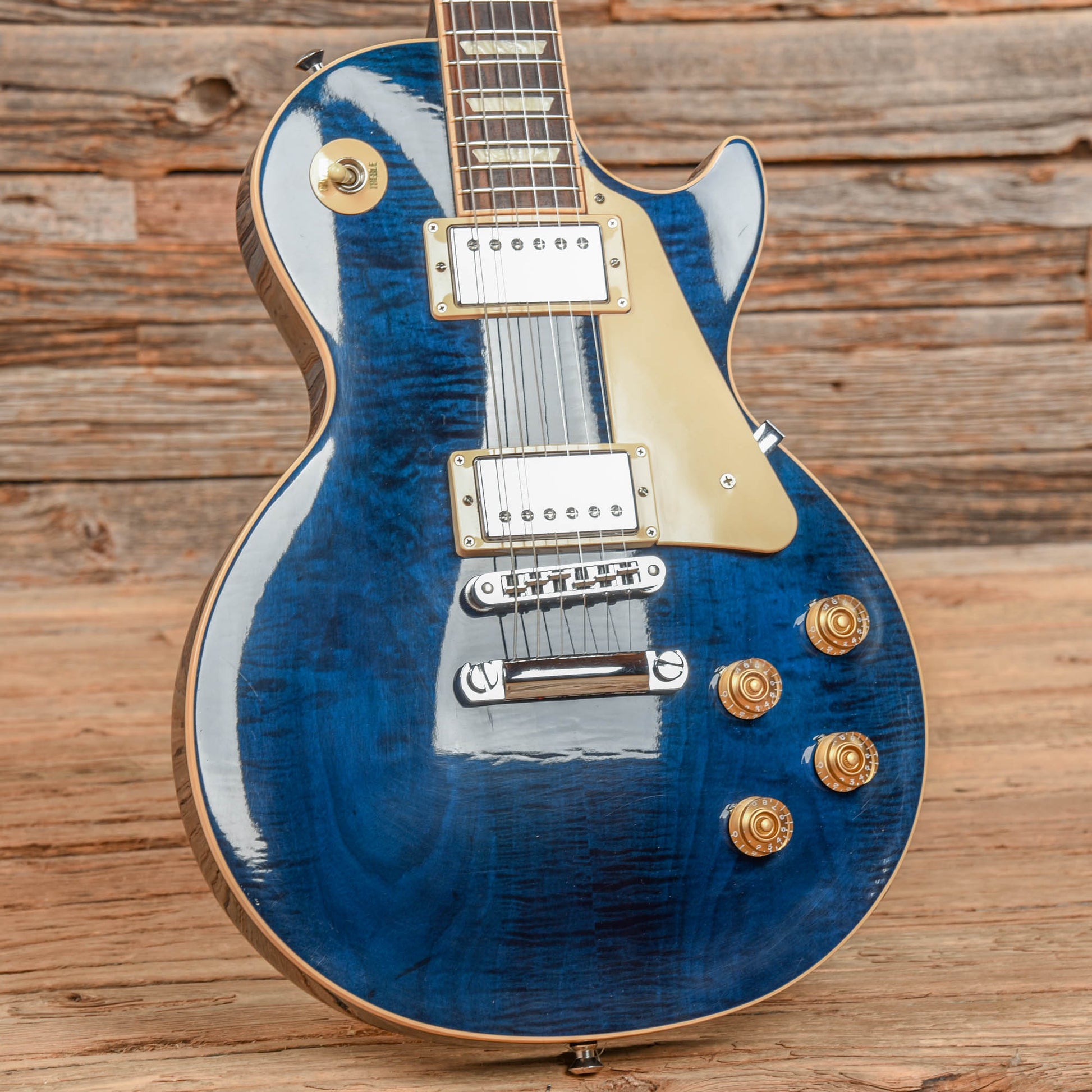 Gibson Les Paul Traditional Blue 2013 Electric Guitars / Solid Body