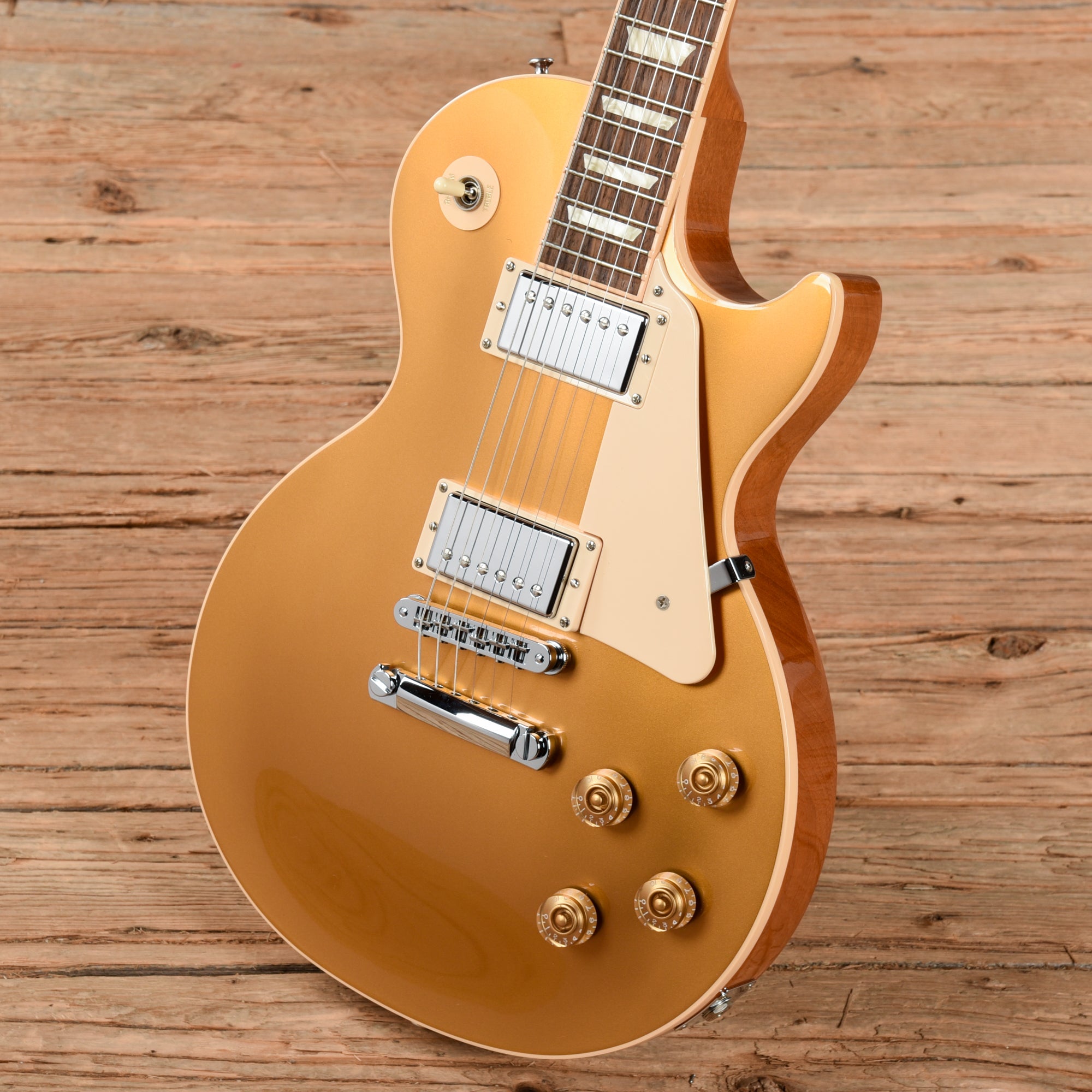 Gibson Les Paul Traditional Goldtop 2010 Electric Guitars / Solid Body