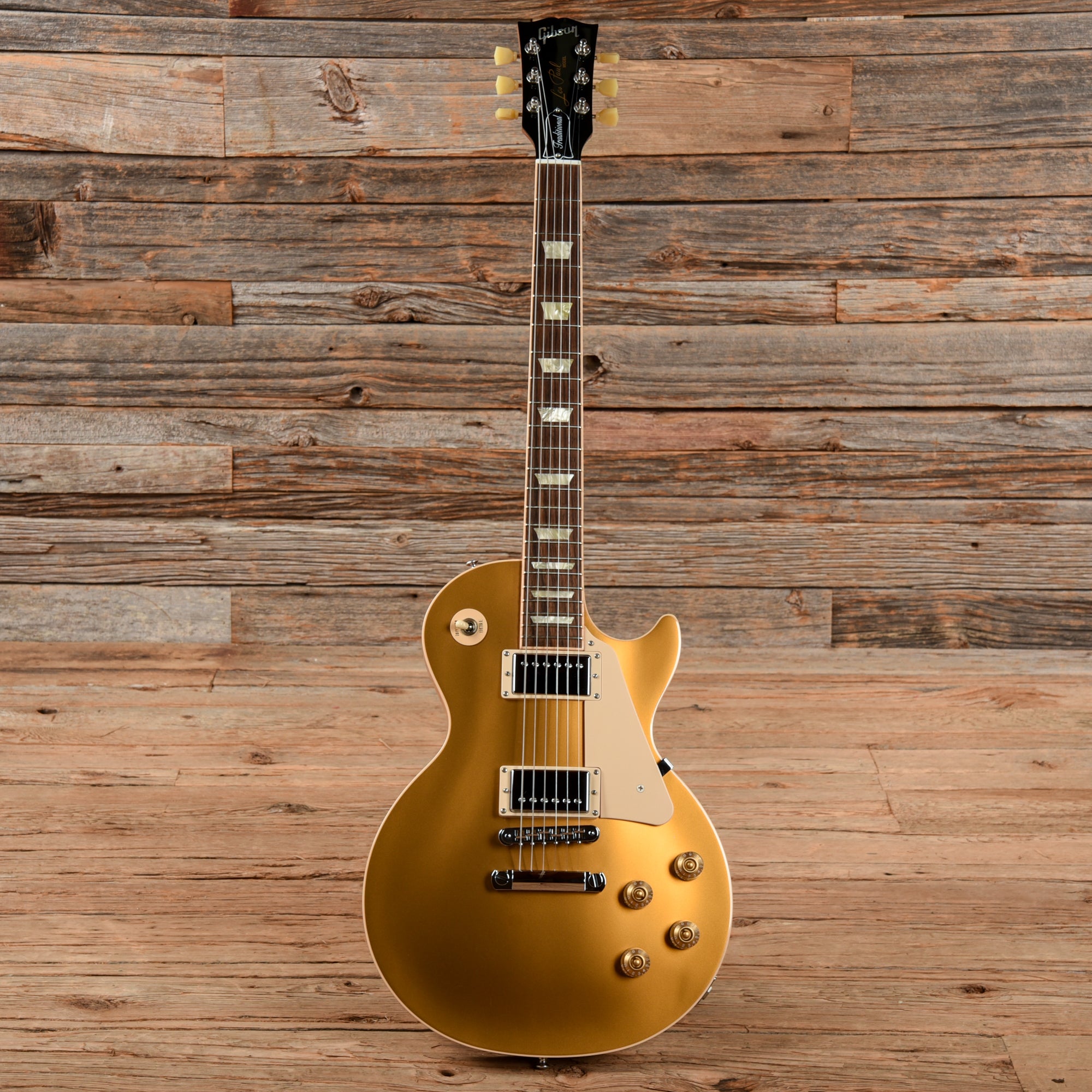 Gibson Les Paul Traditional Goldtop 2010 Electric Guitars / Solid Body