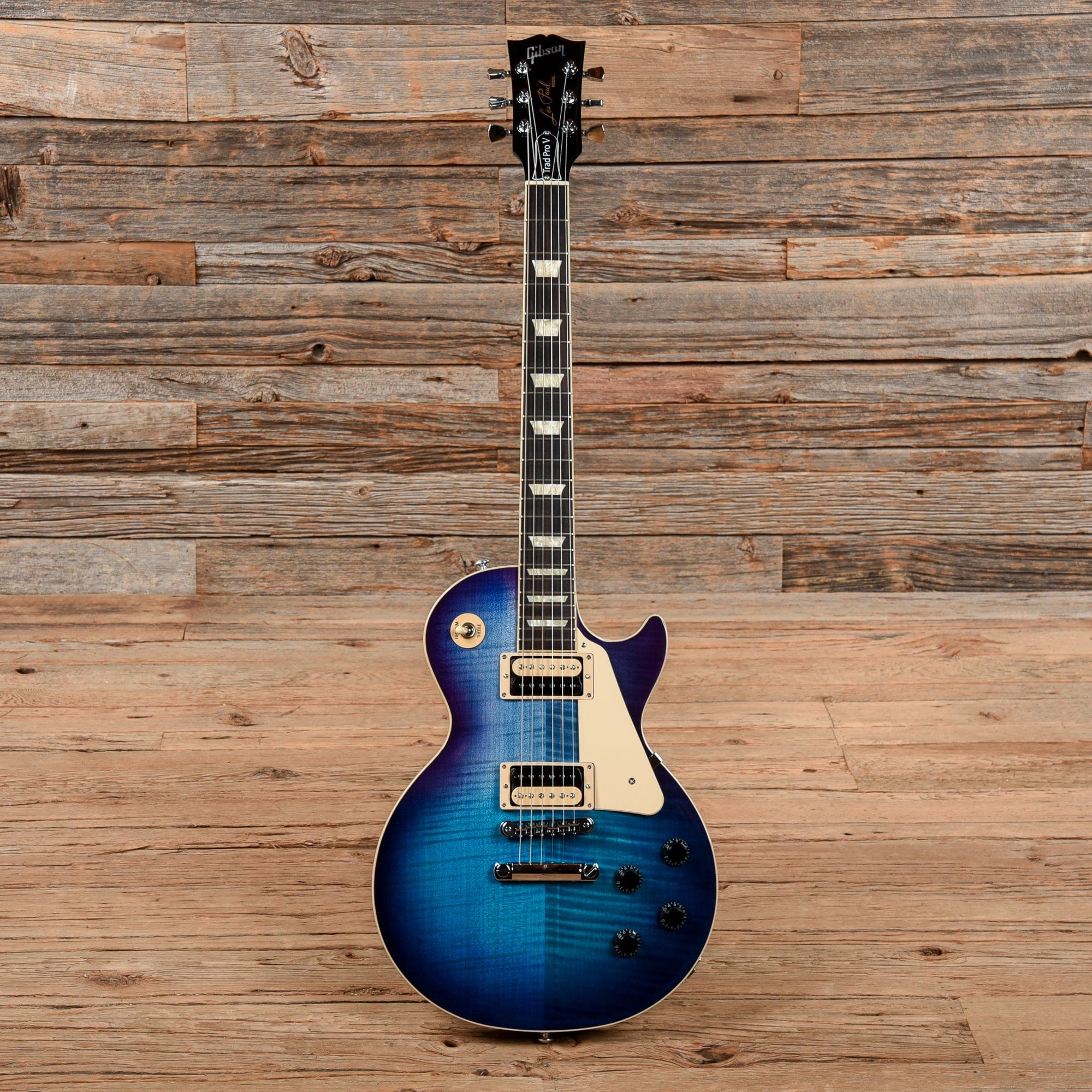 Gibson Les Paul Traditional Pro V Blueberry Burst 2021 Electric Guitars / Solid Body