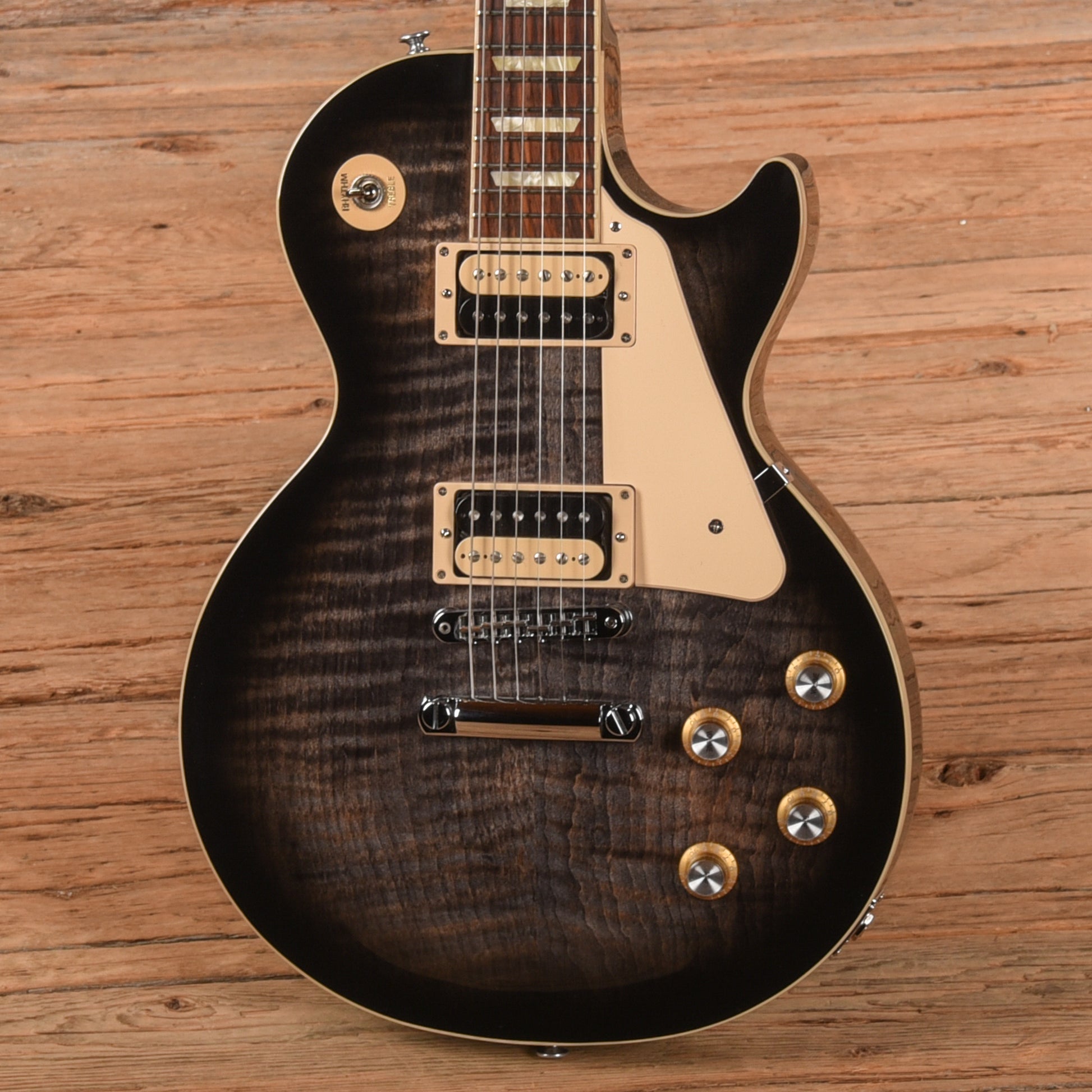 Gibson Les Paul Traditional Pro V Ebony Burst 2022 Electric Guitars / Solid Body