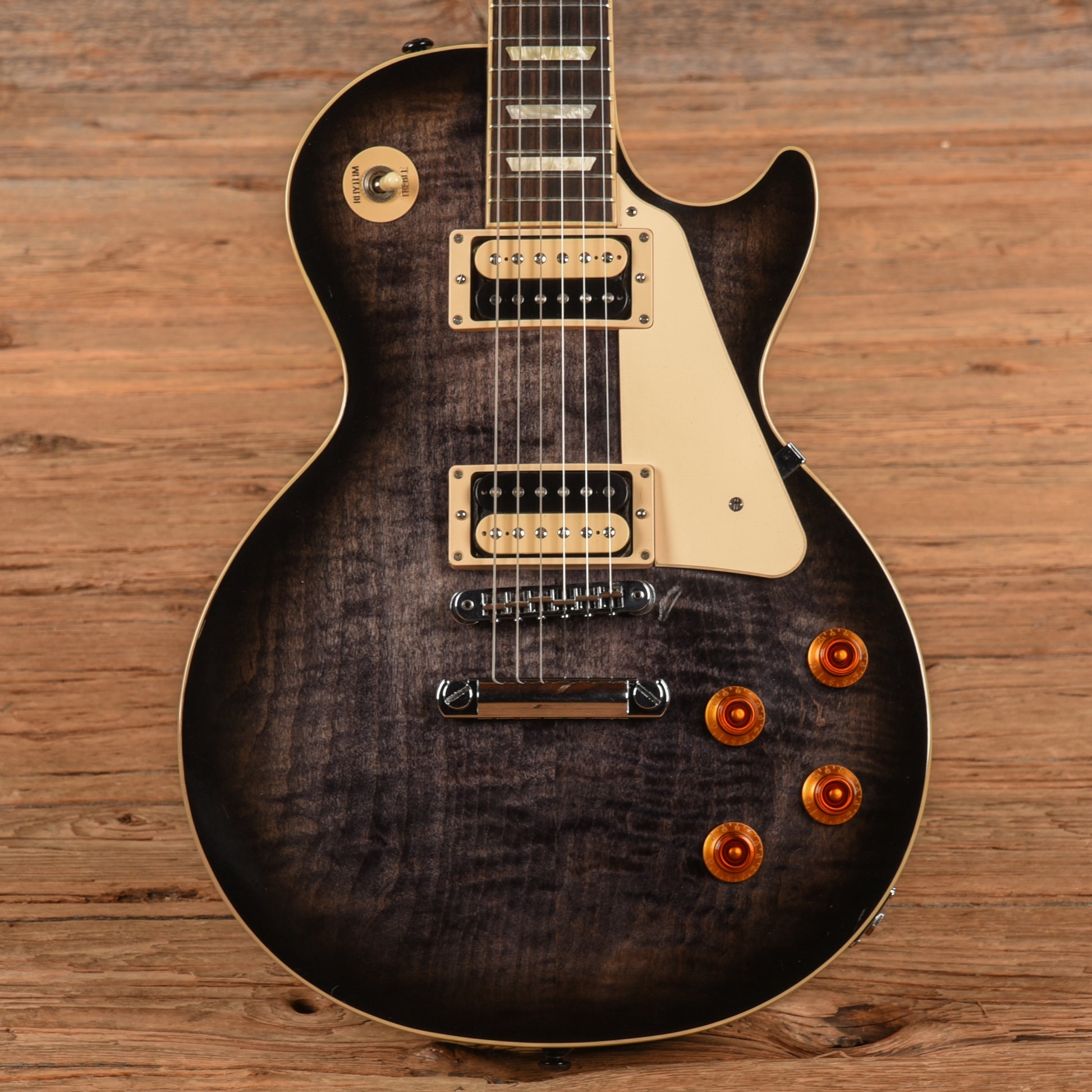 Gibson Les Paul Traditional Pro V Transparent Ebony 2022 Electric Guitars / Solid Body