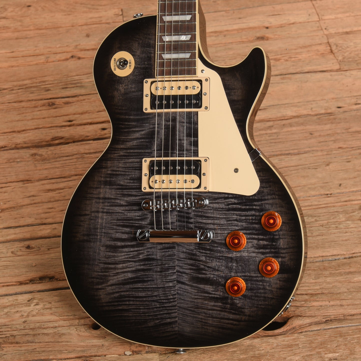 Gibson Les Paul Traditional Pro V Transparent Ebony 2022 Electric Guitars / Solid Body