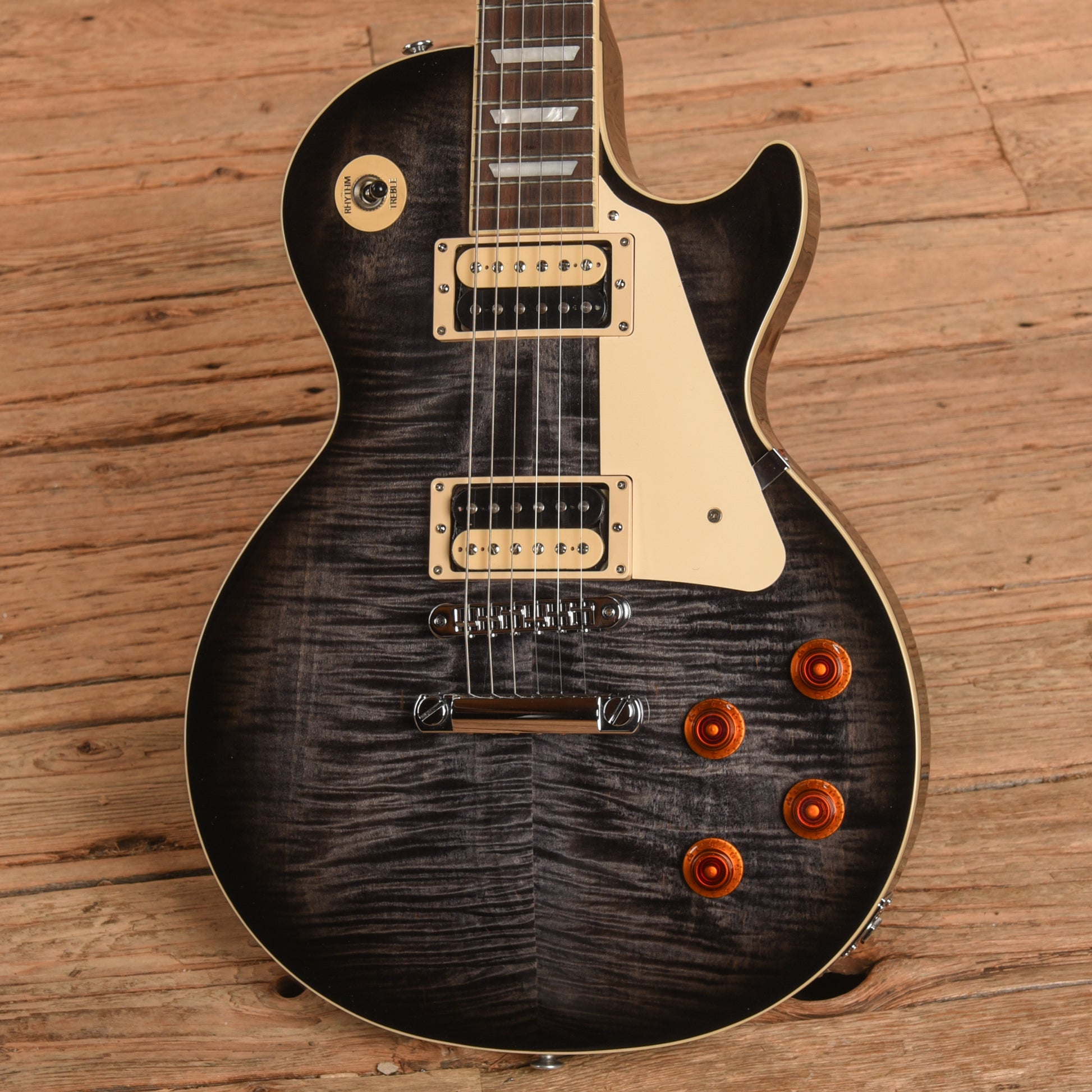 Gibson Les Paul Traditional Pro V Transparent Ebony 2022 Electric Guitars / Solid Body