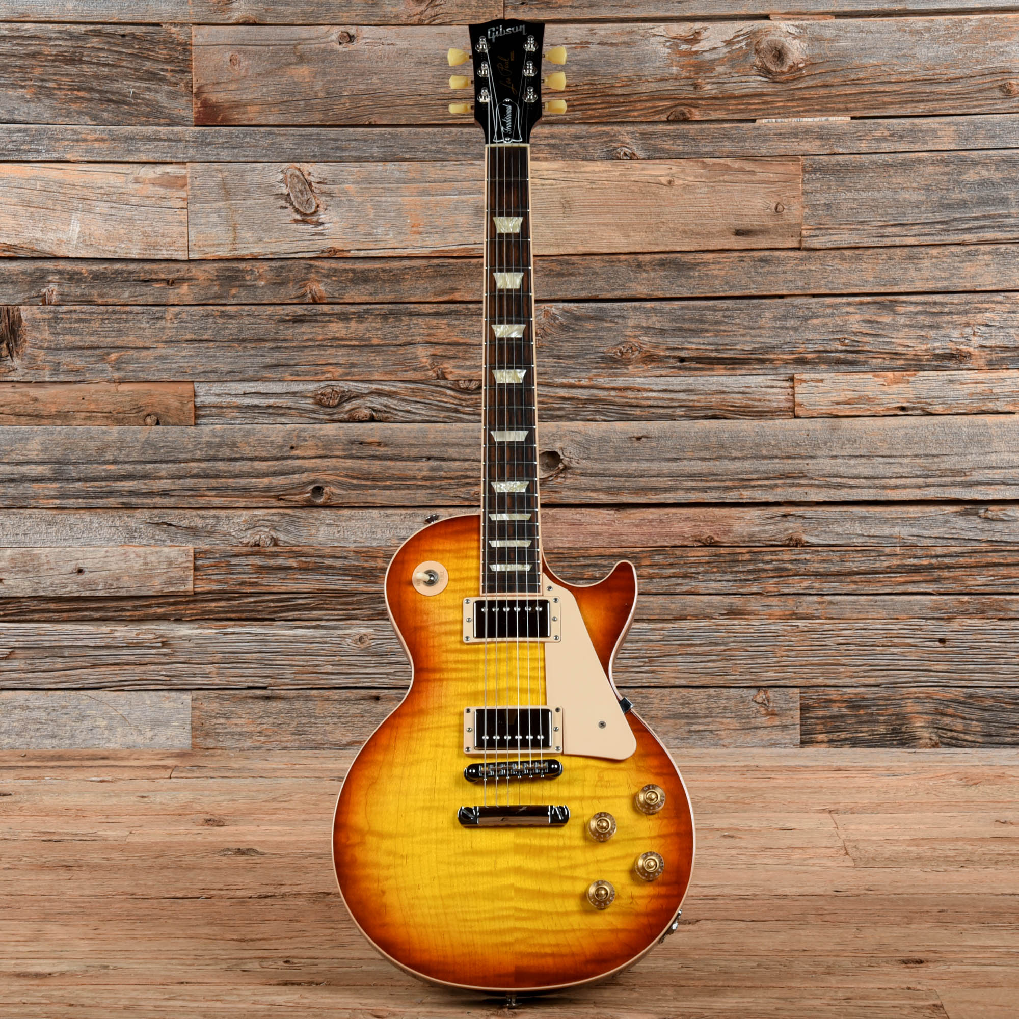 Gibson Les Paul Traditional Tea Burst 2010 Electric Guitars / Solid Body