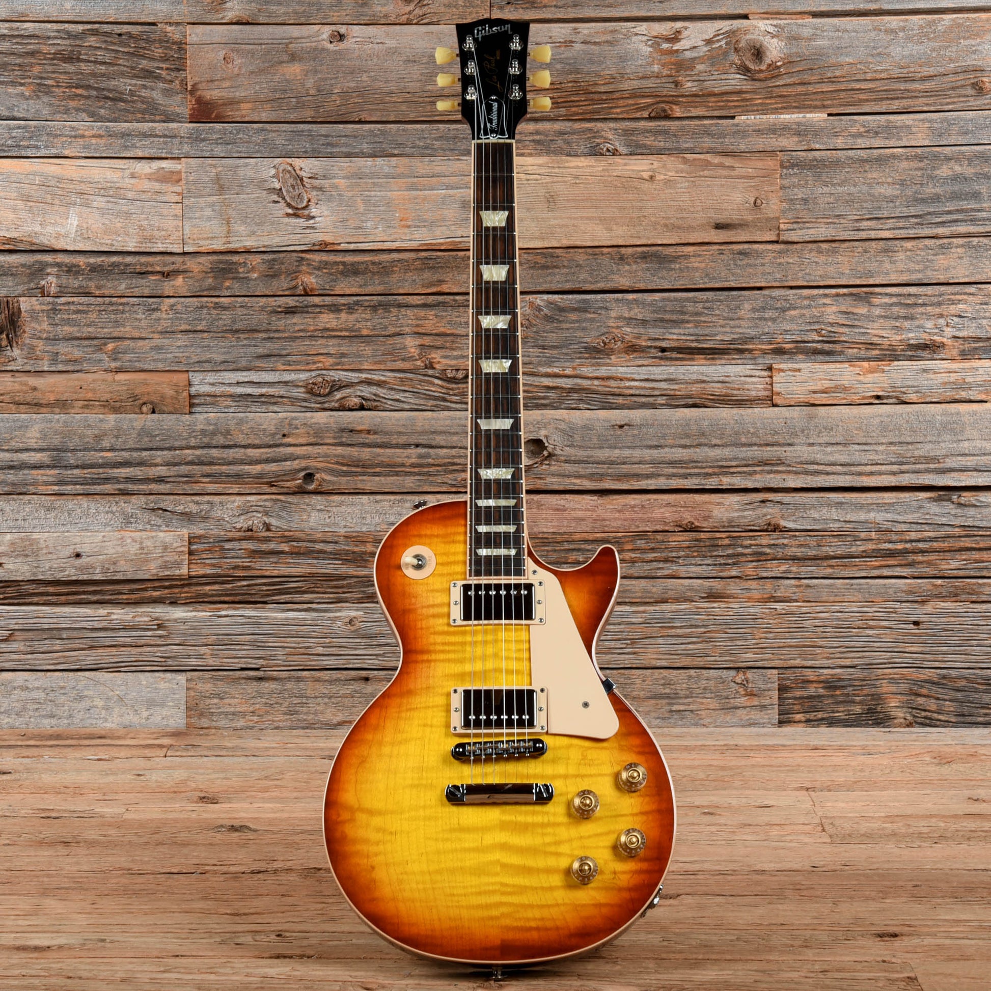 Gibson Les Paul Traditional Tea Burst 2010 Electric Guitars / Solid Body