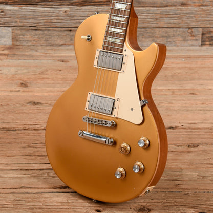 Gibson Les Paul Tribute Satin Goldtop 2018 Electric Guitars / Solid Body