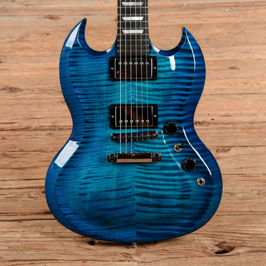 Gibson Limited Run 2009 SG CTOBCH1 #112 Blue 2009 Electric Guitars / Solid Body