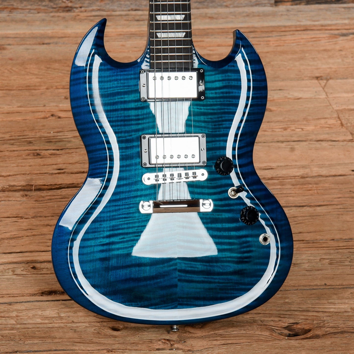 Gibson Limited Run 2009 SG CTOBCH1 #112 Blue 2009 Electric Guitars / Solid Body
