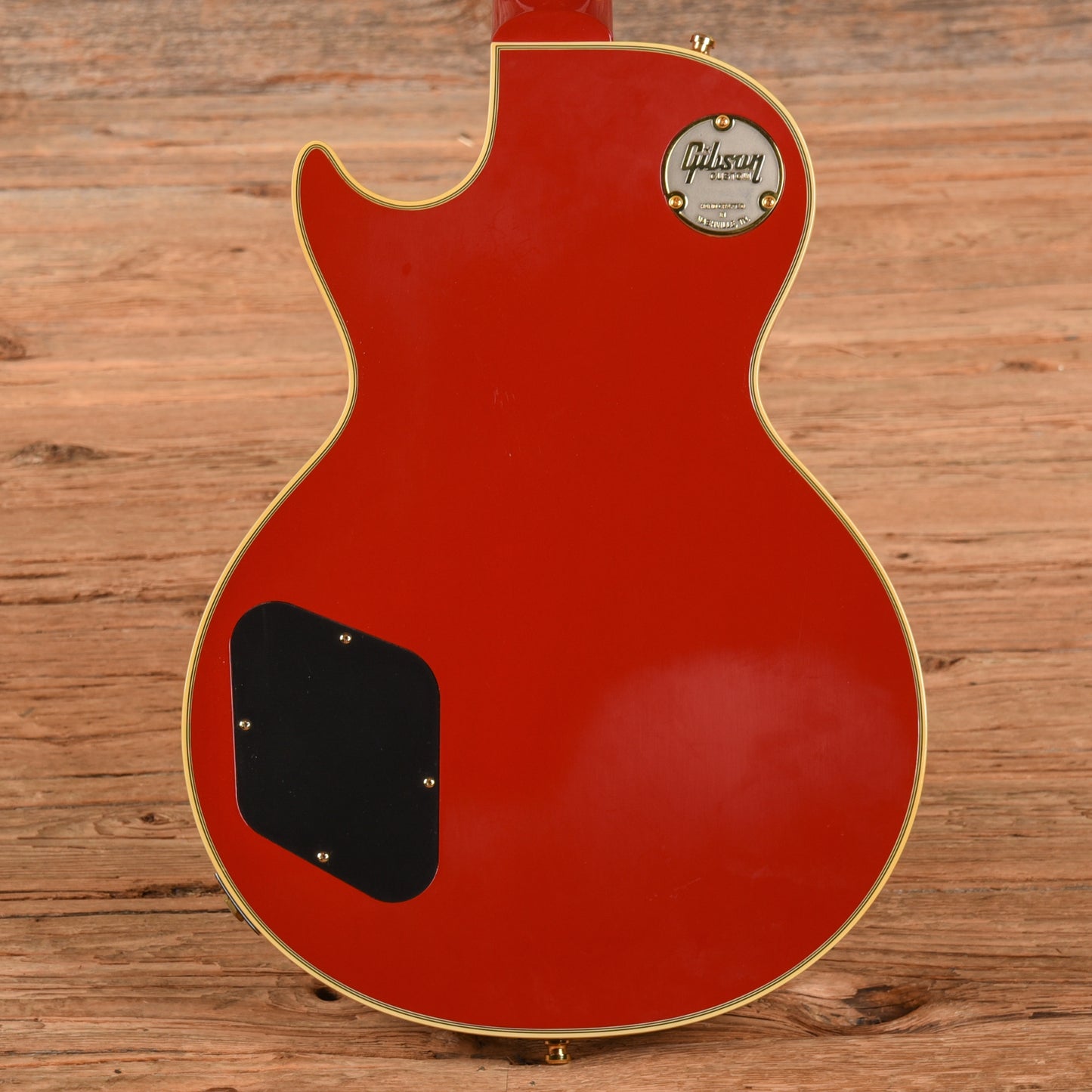 Gibson M2M Custom '57 Les Paul Custom Chambered VOS w/60 V2 Neck Heavy Antique Cardinal Red 2025 Electric Guitars / Solid Body