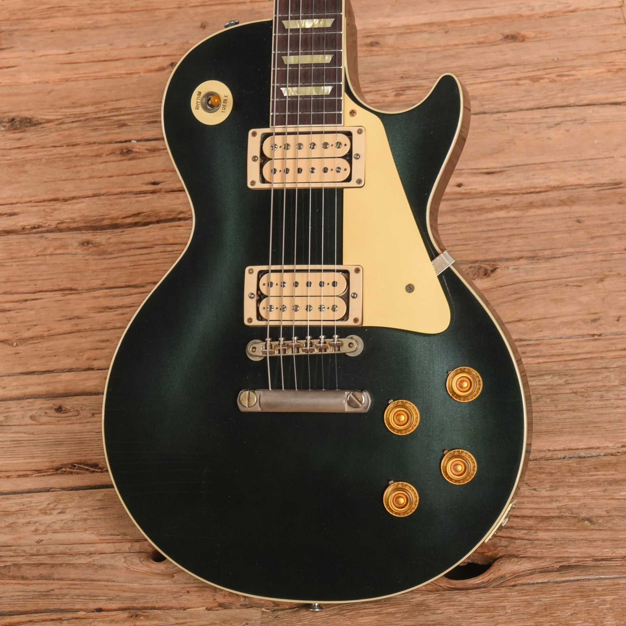 Gibson M2M Custom Murphy Lab '57 Les Paul Standard Reissue Ultra Light Aged British Racing Green 2025 Electric Guitars / Solid Body