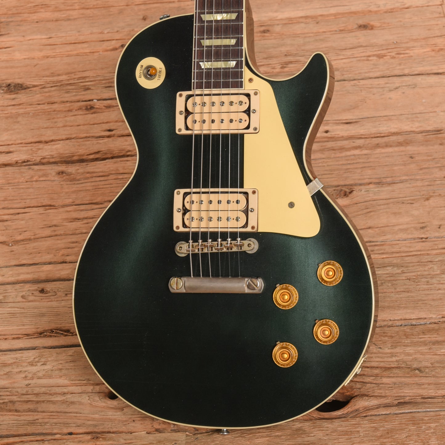 Gibson M2M Custom Murphy Lab '57 Les Paul Standard Reissue Ultra Light Aged British Racing Green 2025 Electric Guitars / Solid Body