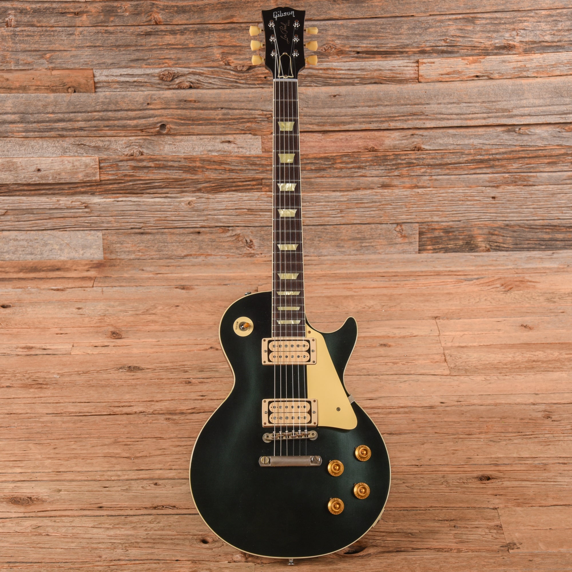Gibson M2M Custom Murphy Lab '57 Les Paul Standard Reissue Ultra Light Aged British Racing Green 2025 Electric Guitars / Solid Body