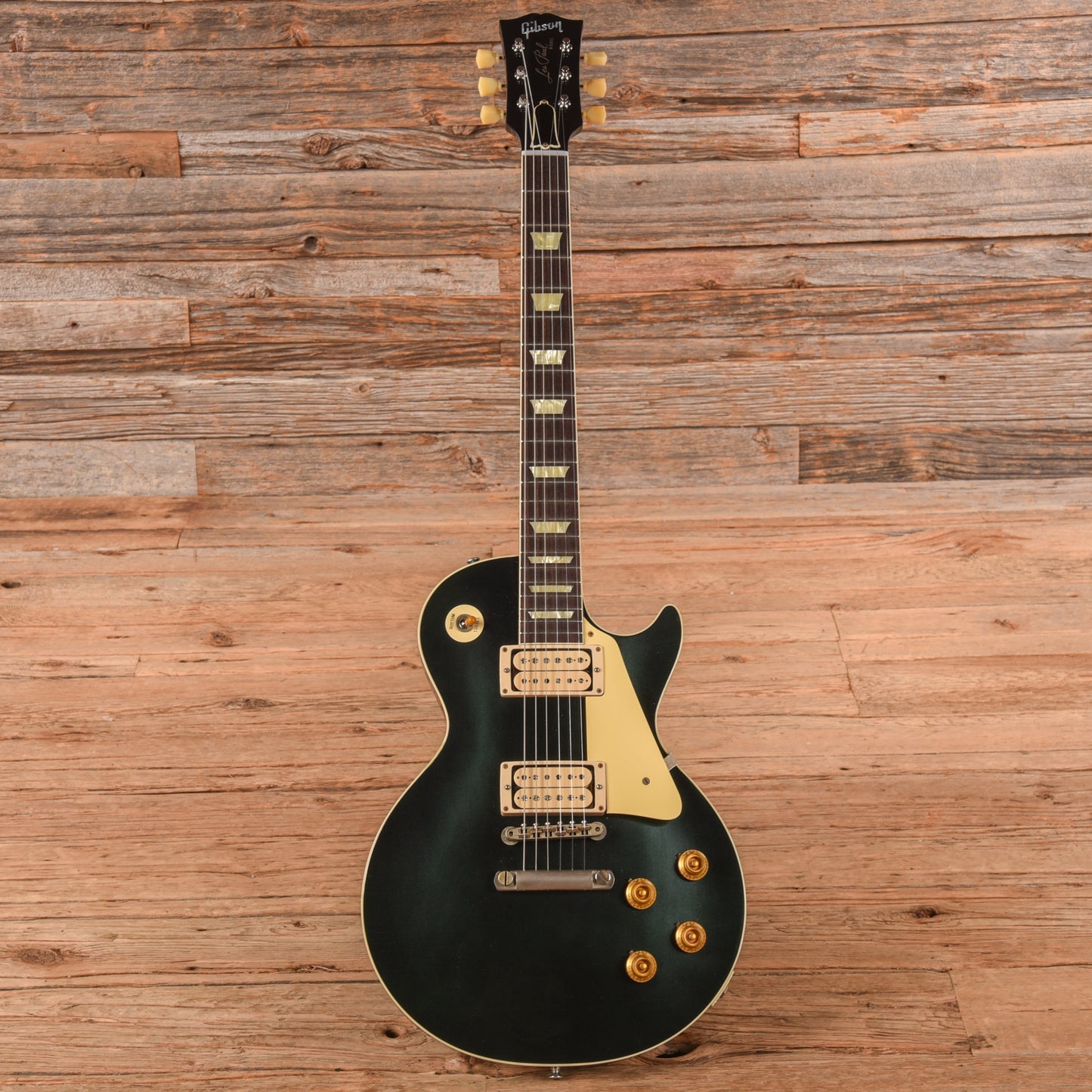 Gibson M2M Custom Murphy Lab '57 Les Paul Standard Reissue Ultra Light Aged British Racing Green 2025 Electric Guitars / Solid Body